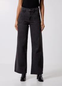 Jeans droit ER137BDH femme noir