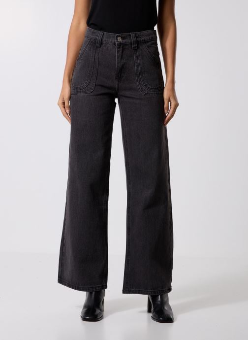 Molly Bracken Straight Fit Jeans ER137BDH damen schwarz