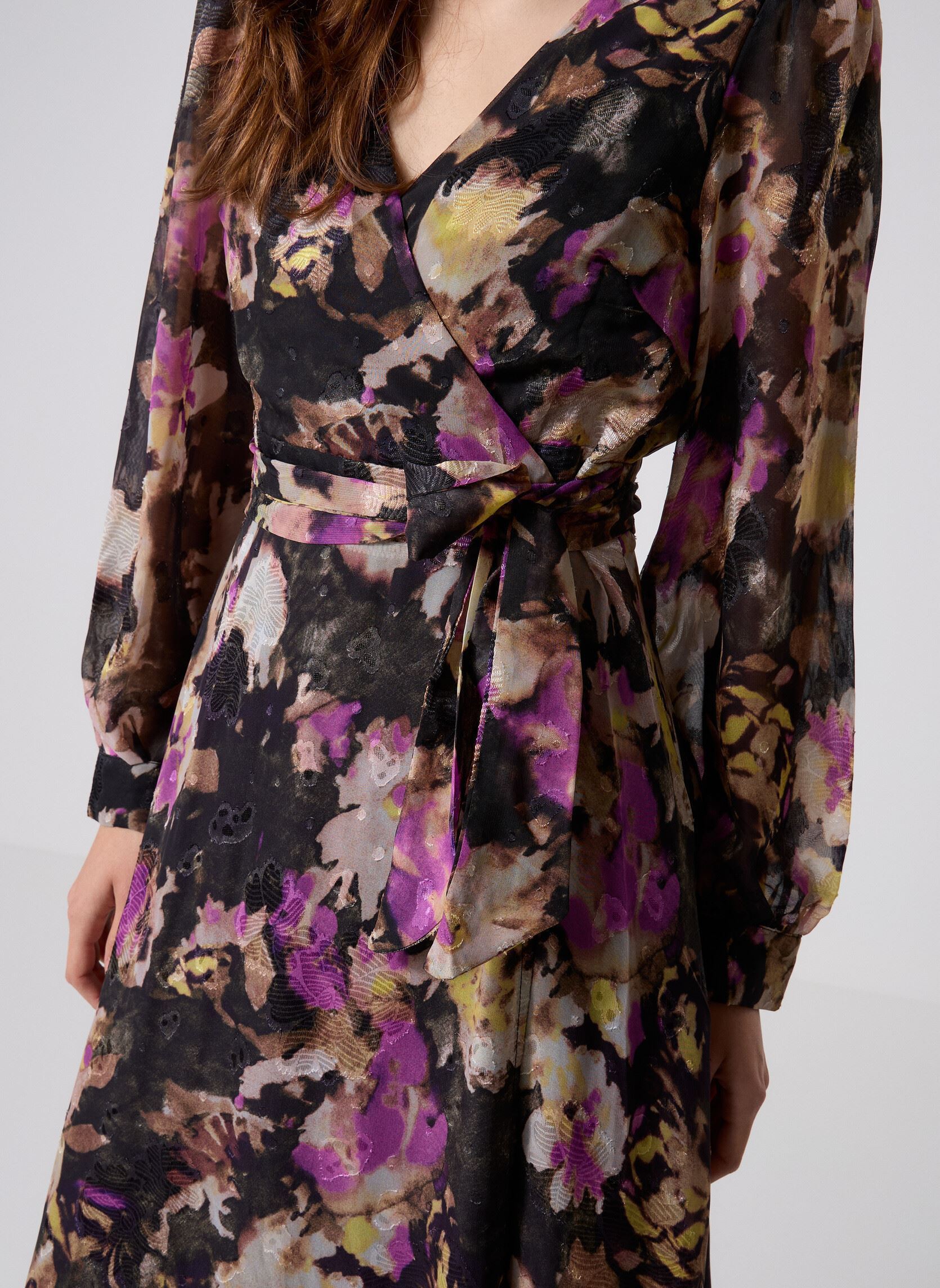 Lange jurken LA1198DH dames meerkleurig Molly Bracken Lange jurken LA1198DH dames meerkleurig BLACK CLOTILDE