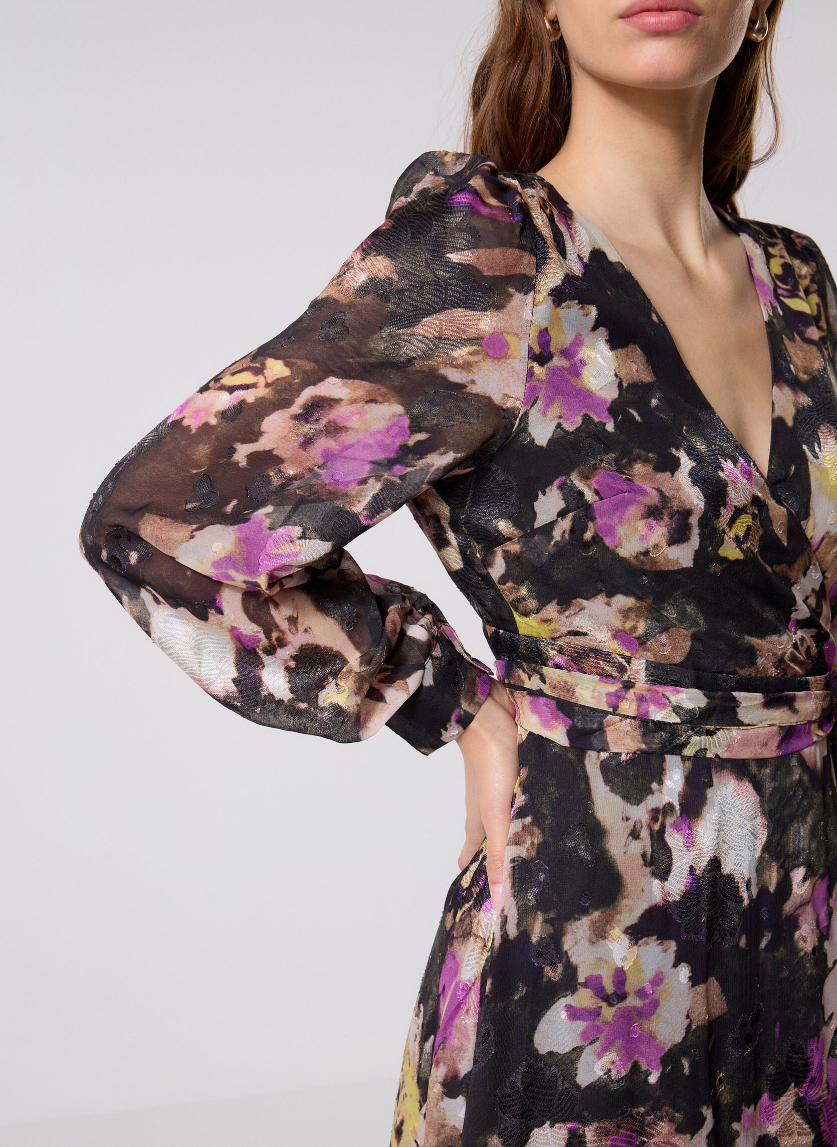 Lange jurken LA1198DH dames meerkleurig Molly Bracken Lange jurken LA1198DH dames meerkleurig BLACK CLOTILDE