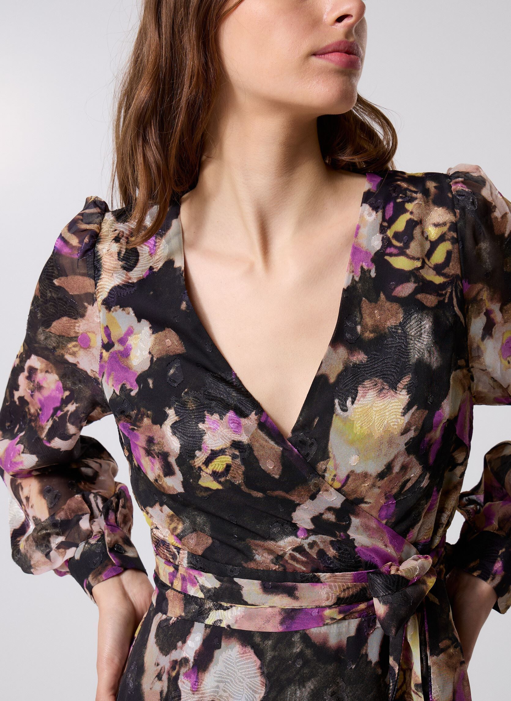 Lange jurken LA1198DH dames meerkleurig Molly Bracken Lange jurken LA1198DH dames meerkleurig BLACK CLOTILDE