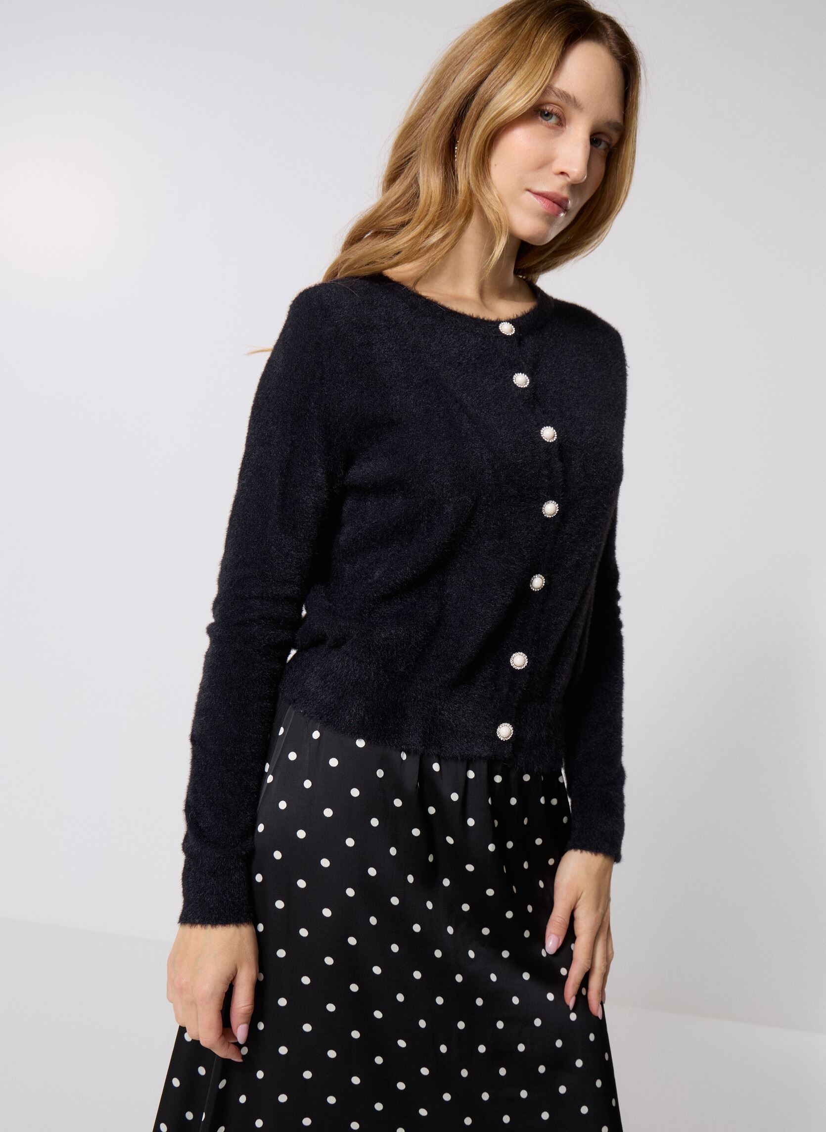 Vesten LA1825DN dames zwart Molly Bracken Vesten LA1825DN dames zwart BLACK