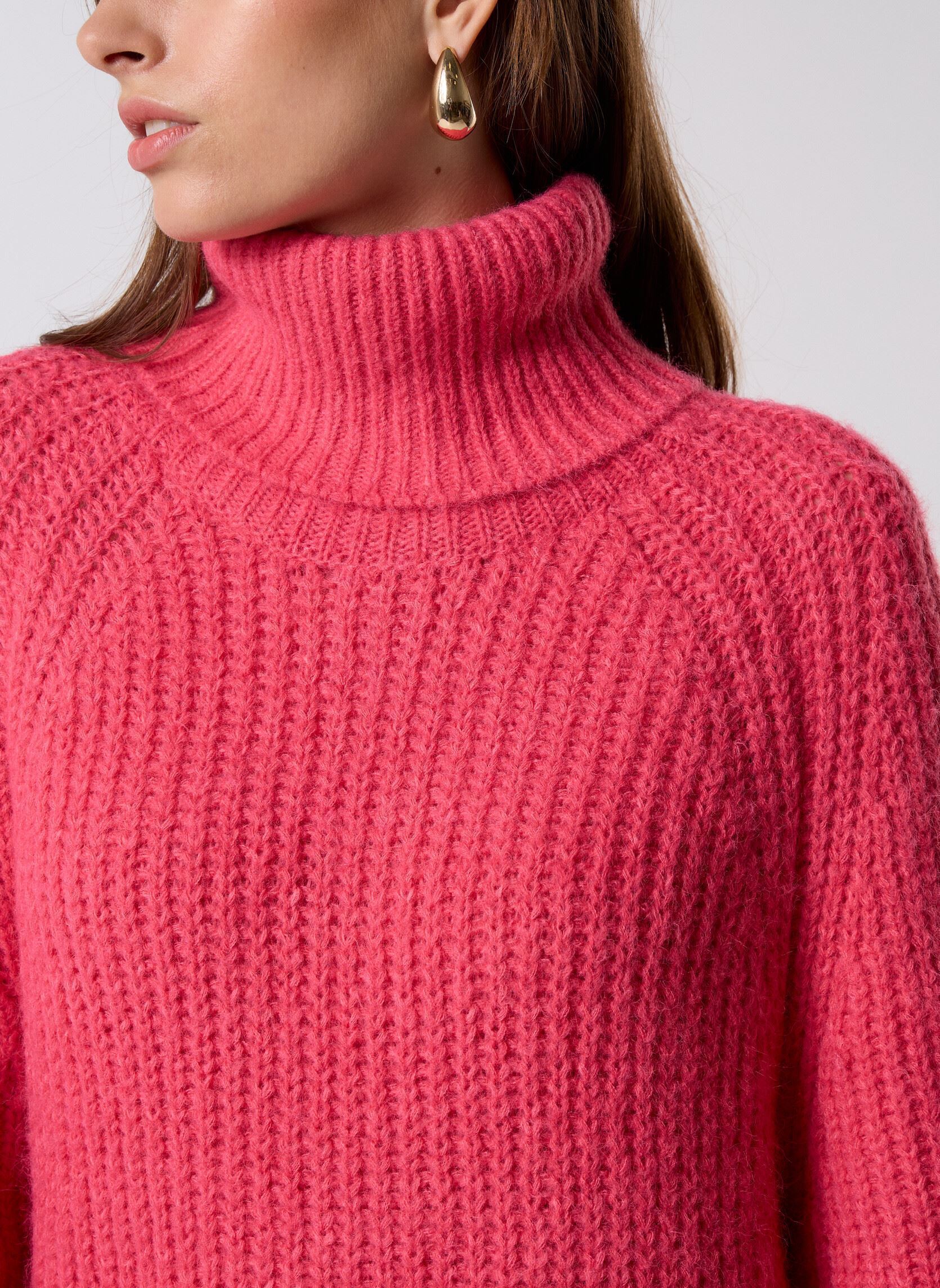 Pulls LA1851DN femme rose Molly Bracken Pulls LA1851DN femme rose CORAL PINK