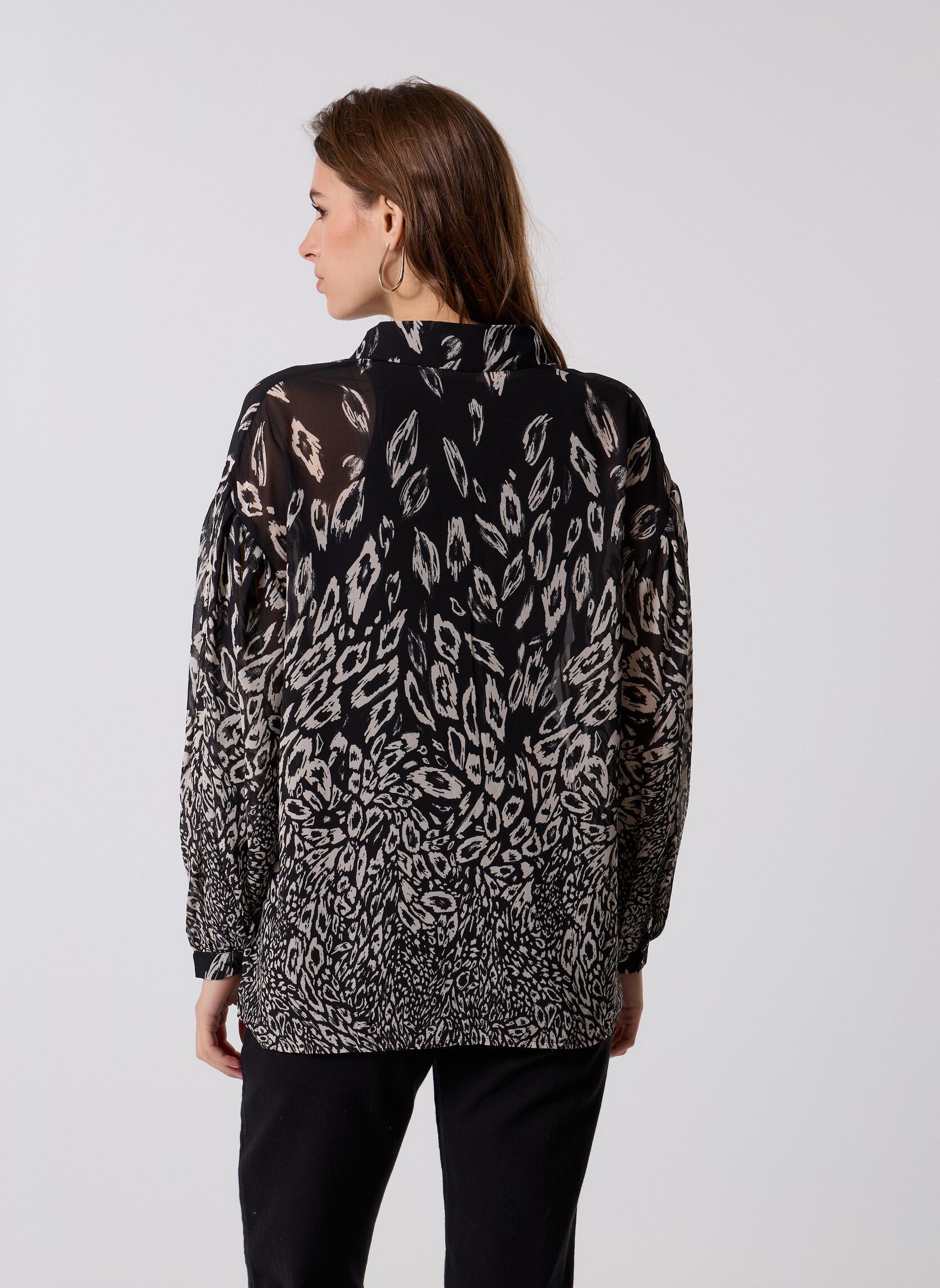 Lange mouw overhemden LA669DN dames meerkleurig Molly Bracken Lange mouw overhemden LA669DN dames meerkleurig BLACK ESTELLE