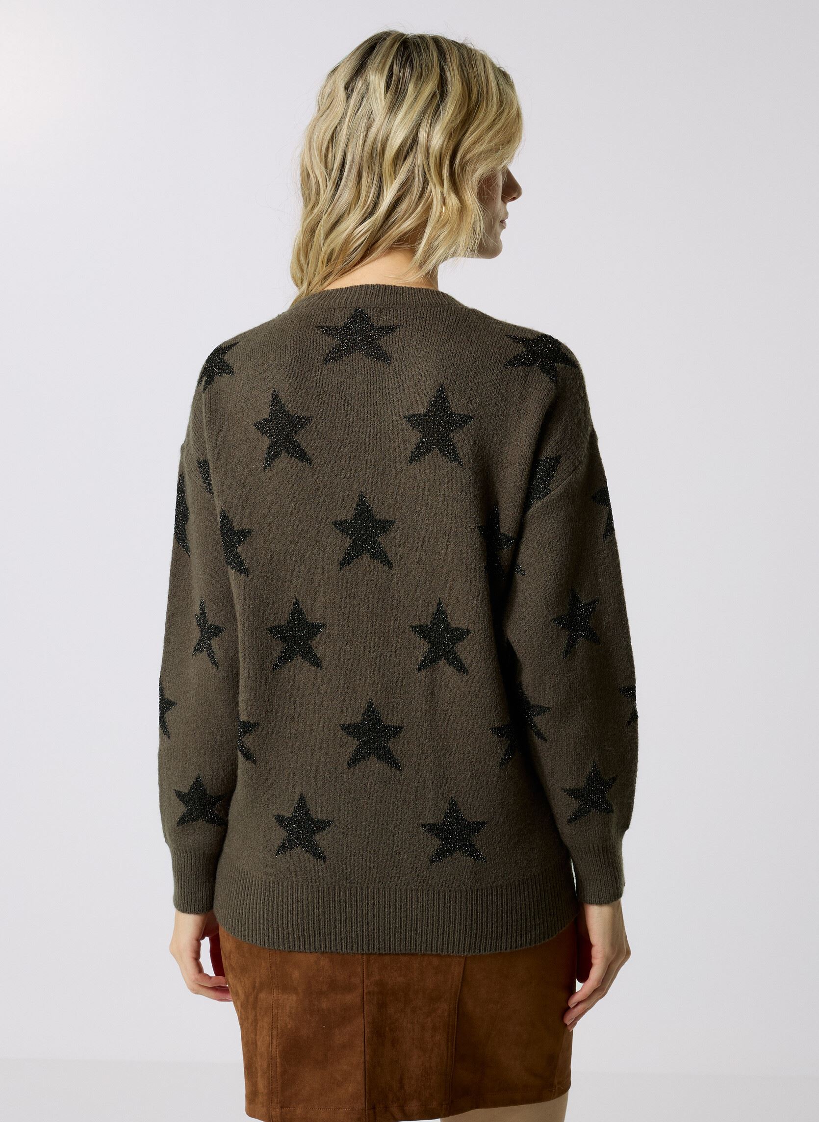 Truien LA855BDN dames groen Molly Bracken Truien LA855BDN dames groen KHAKI