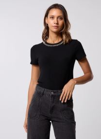 Kurzarm-T-Shirts M154DN damen schwarz