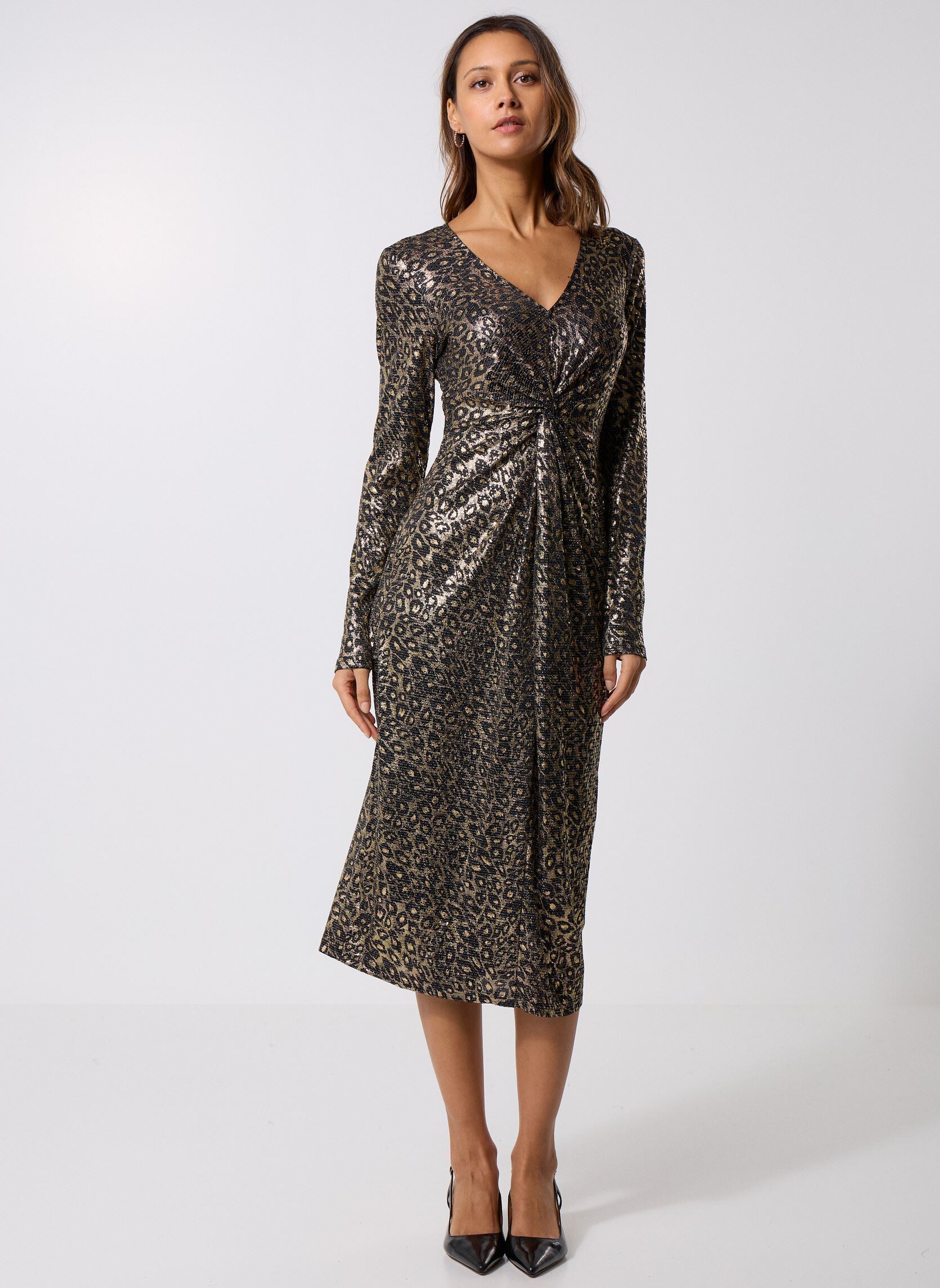 Robes MW138DH femme or et bronze Molly Bracken Robes MW138DH femme or et bronze GOLD