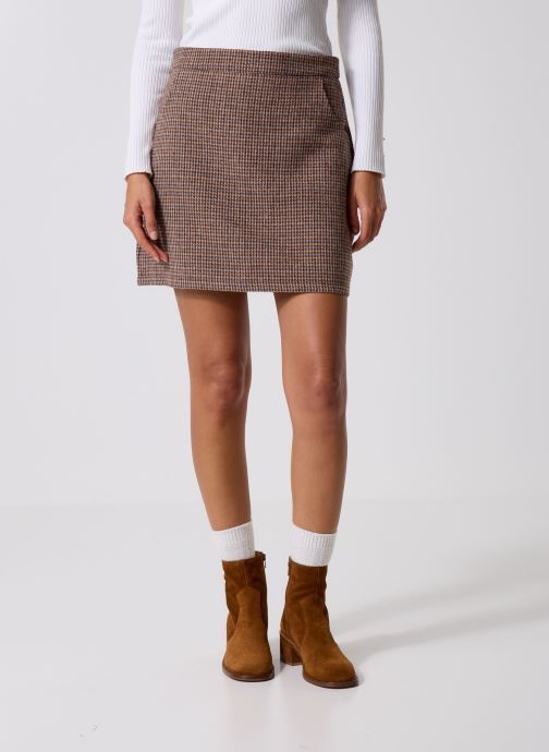 Molly Bracken Jupes courtes P1821ADN femme marron