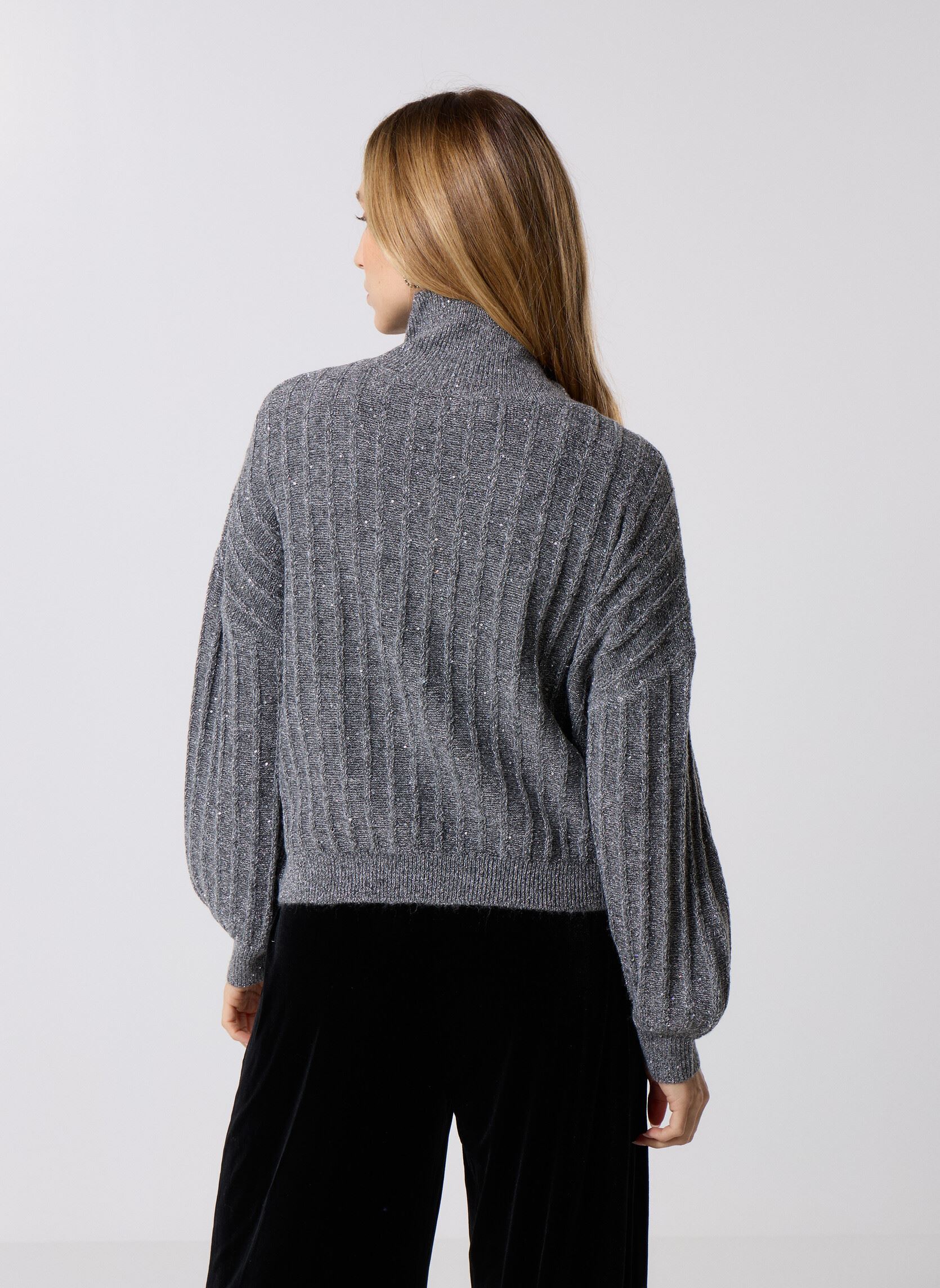 Truien T1662DN dames grijs Molly Bracken Truien T1662DN dames grijs DARK GREY