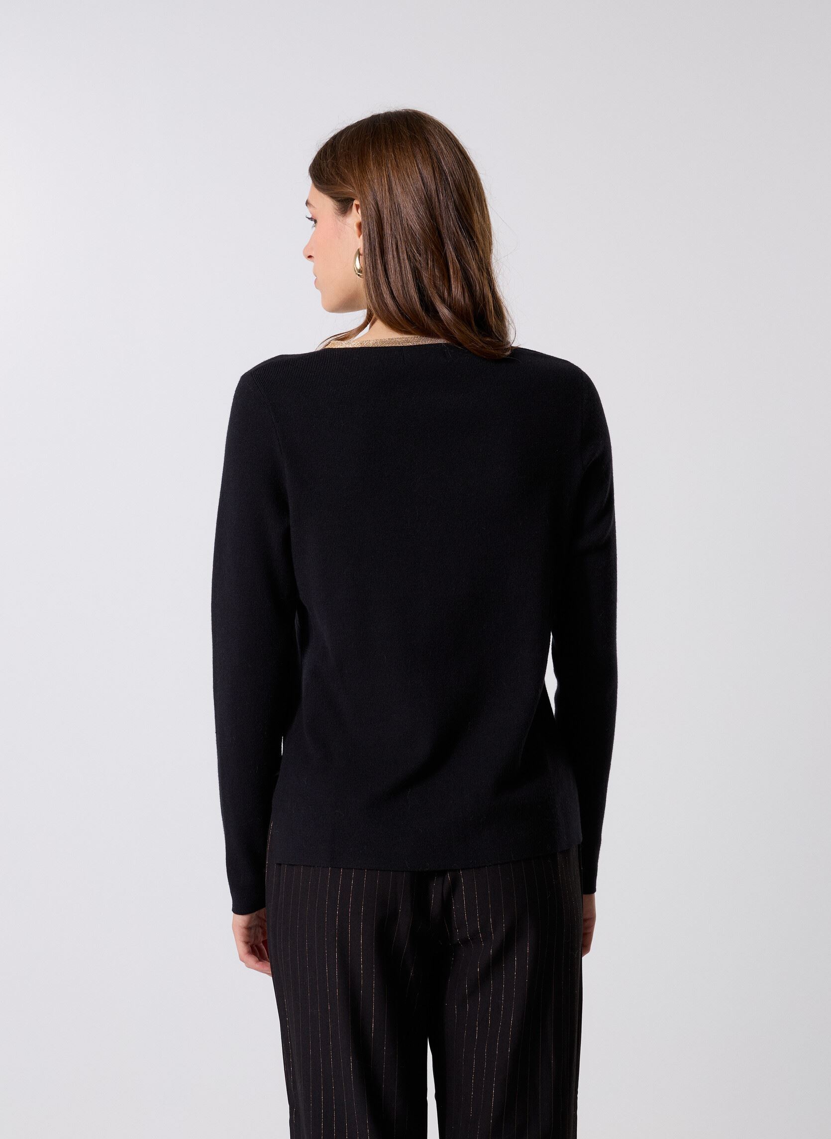 Pulls T1938DN femme noir Molly Bracken Pulls T1938DN femme noir BLACK