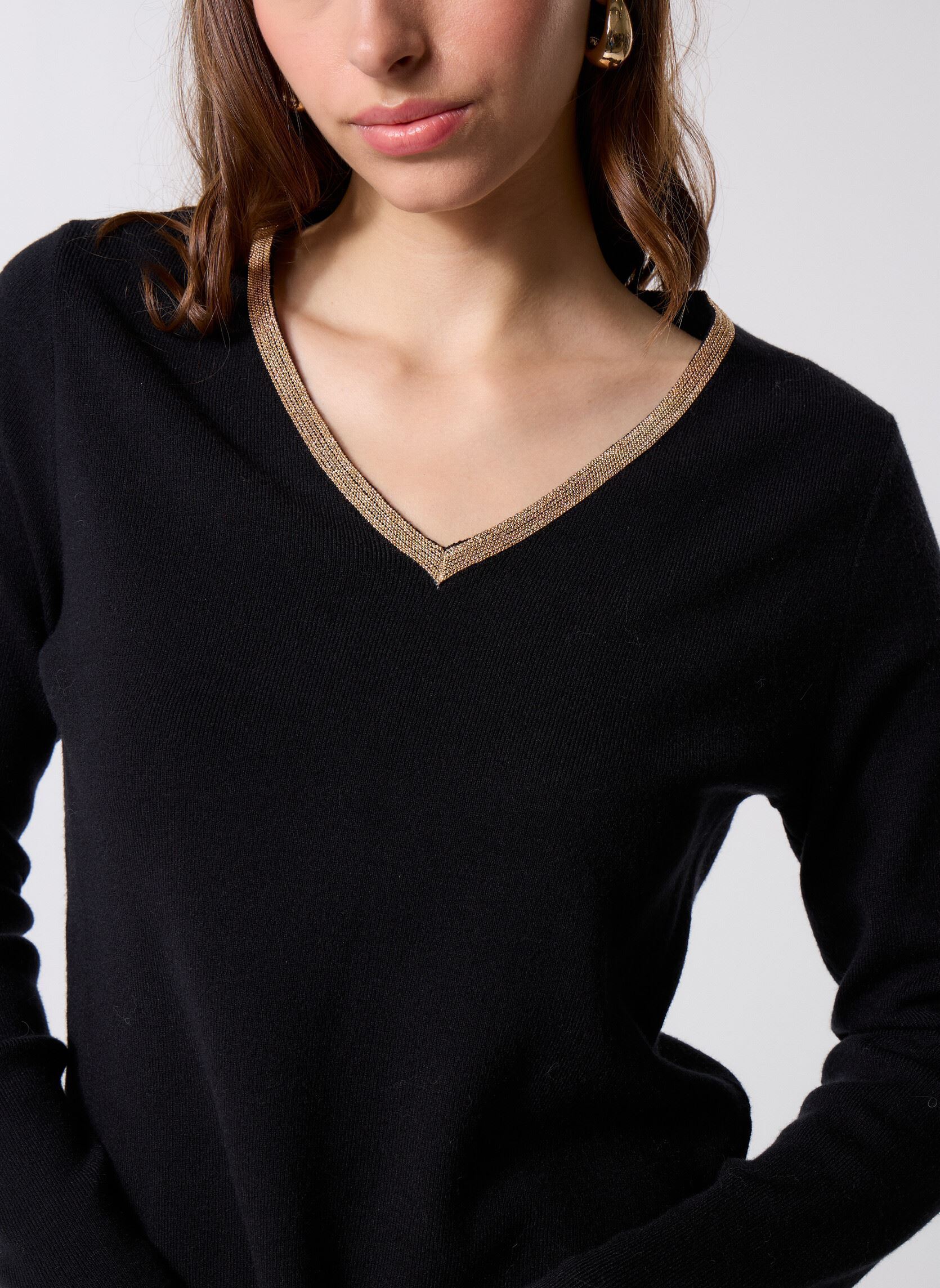 Pulls T1938DN femme noir Molly Bracken Pulls T1938DN femme noir BLACK