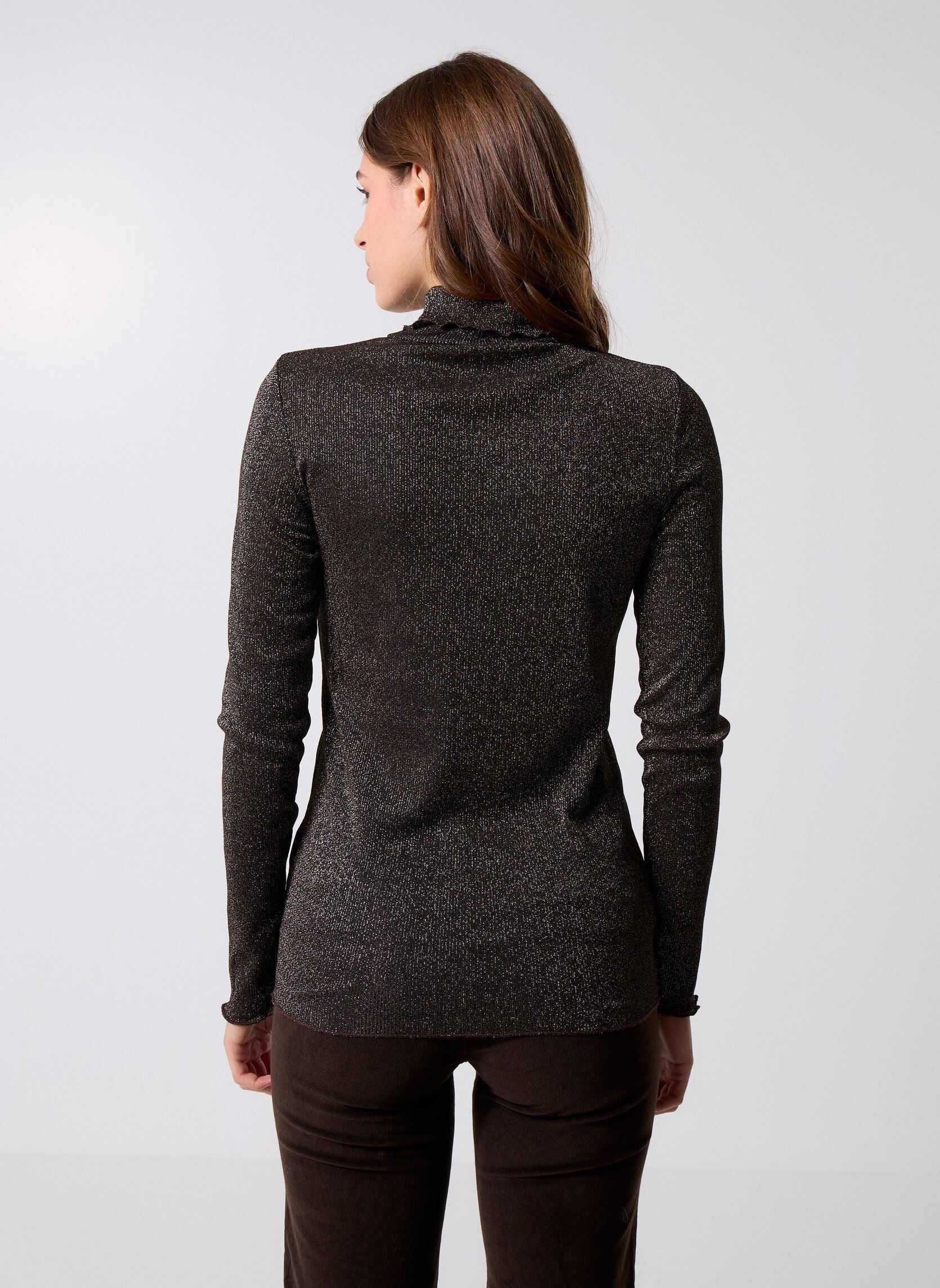 Pullover T1939DN damen braun Molly Bracken Pullover T1939DN damen braun CHOCOLATE