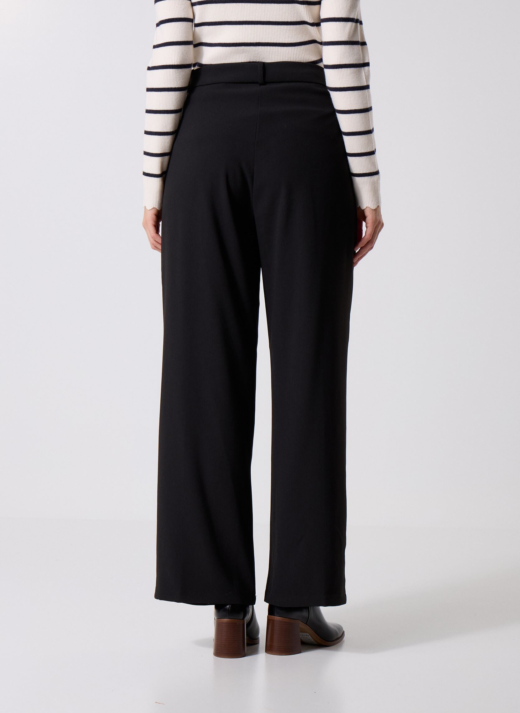 Pantalons larges T2094DH femme noir Molly Bracken Pantalons larges T2094DH femme noir BLACK