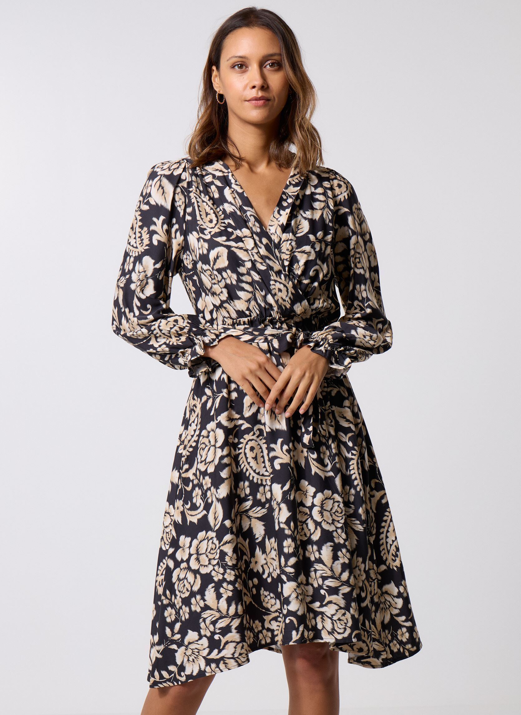 Kleider T2145DH damen mehrfarbig Molly Bracken Kleider T2145DH damen mehrfarbig BLACK TANIA