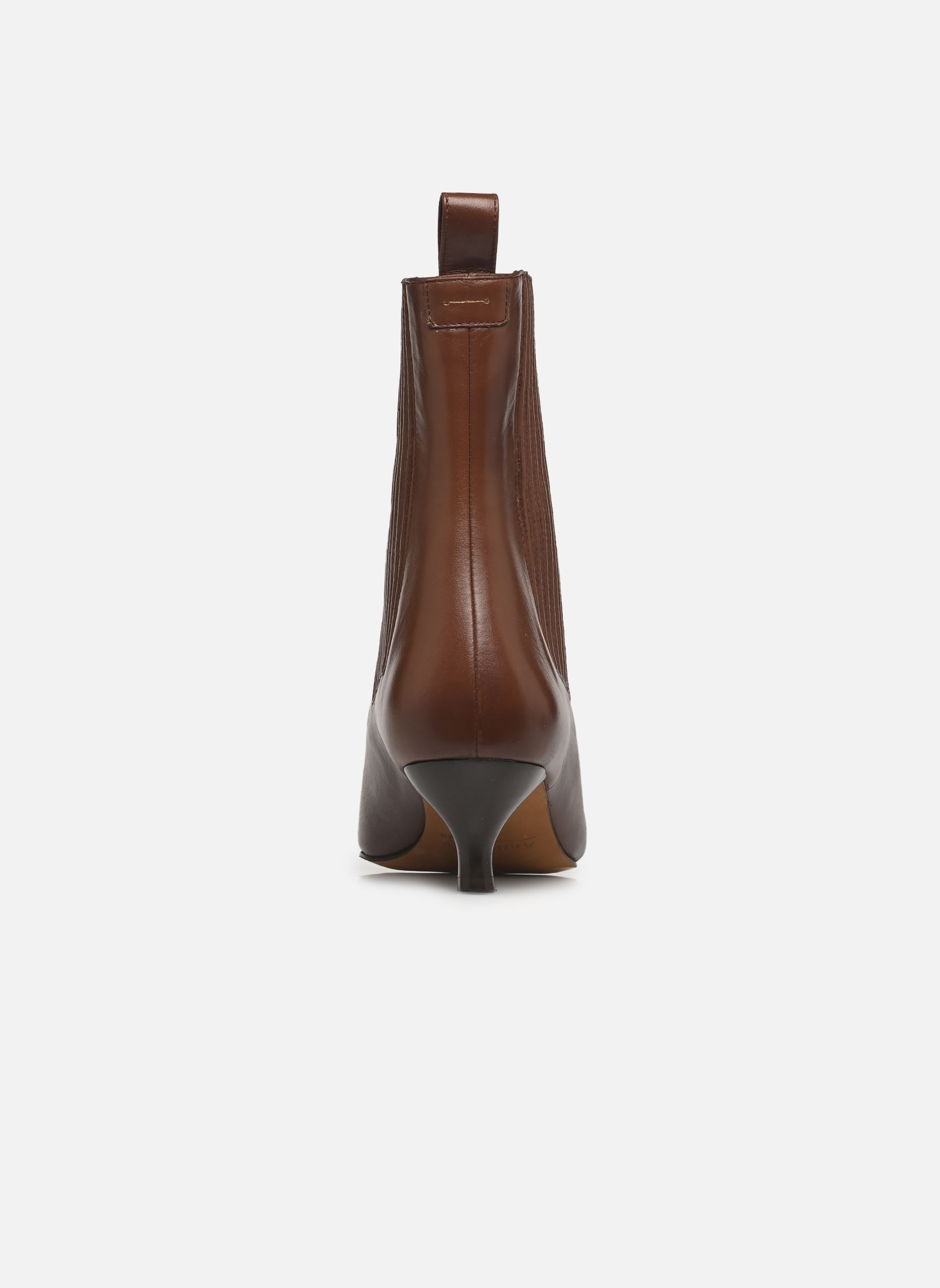 Bottines et boots Kamila Nappa femme marron Anthology Paris Bottines et boots Kamila Nappa femme marron CHOCOLAT