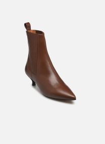 Bottines et boots Kamila Nappa femme marron Anthology Paris Bottines et boots Kamila Nappa femme marron CHOCOLAT