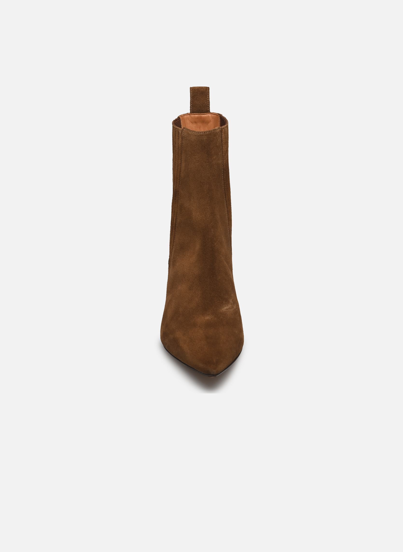 Bottines et boots Kamila Daim femme marron Anthology Paris Bottines et boots Kamila Daim femme marron TABAC 409