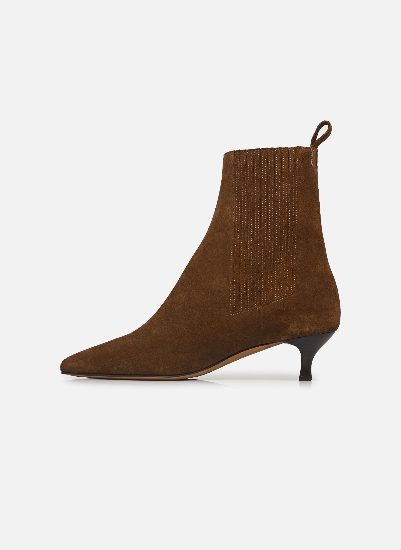 Bottines et boots Kamila Daim femme marron Anthology Paris Bottines et boots Kamila Daim femme marron TABAC 409