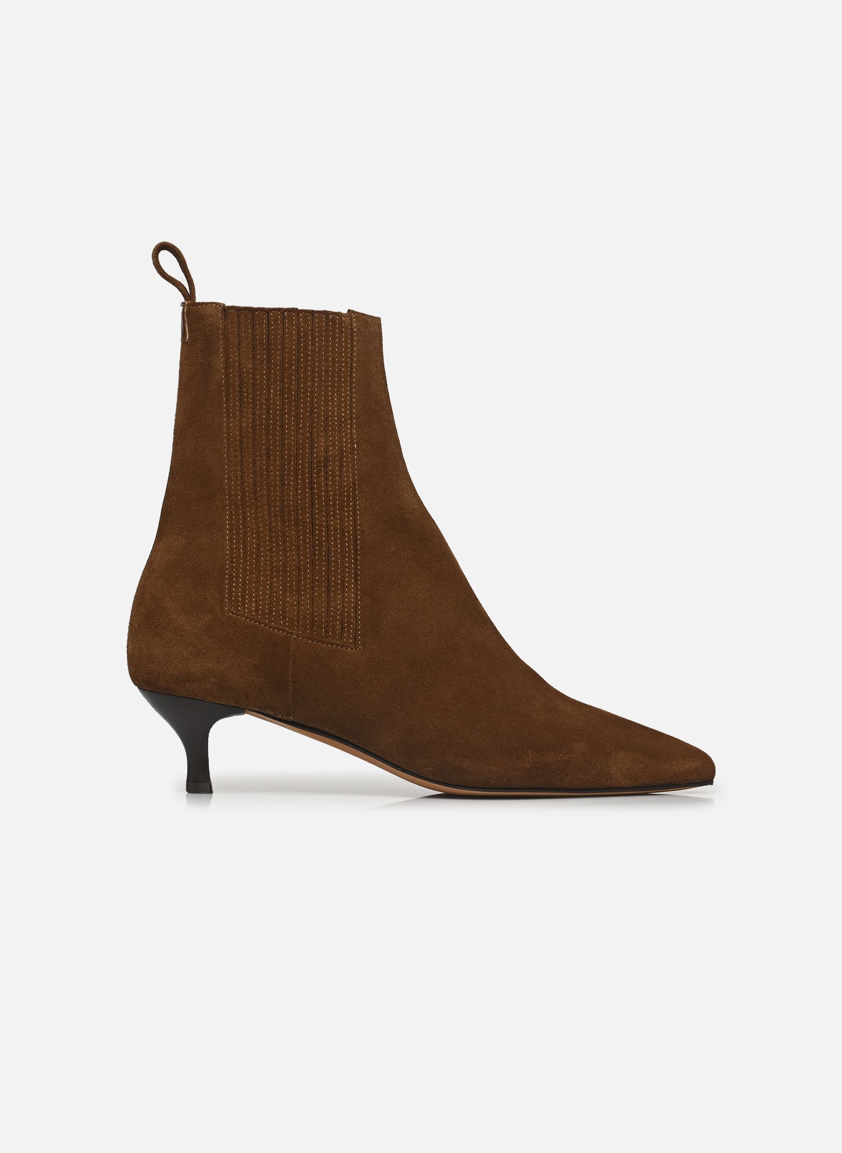 Bottines et boots Kamila Daim femme marron Anthology Paris Bottines et boots Kamila Daim femme marron TABAC 409
