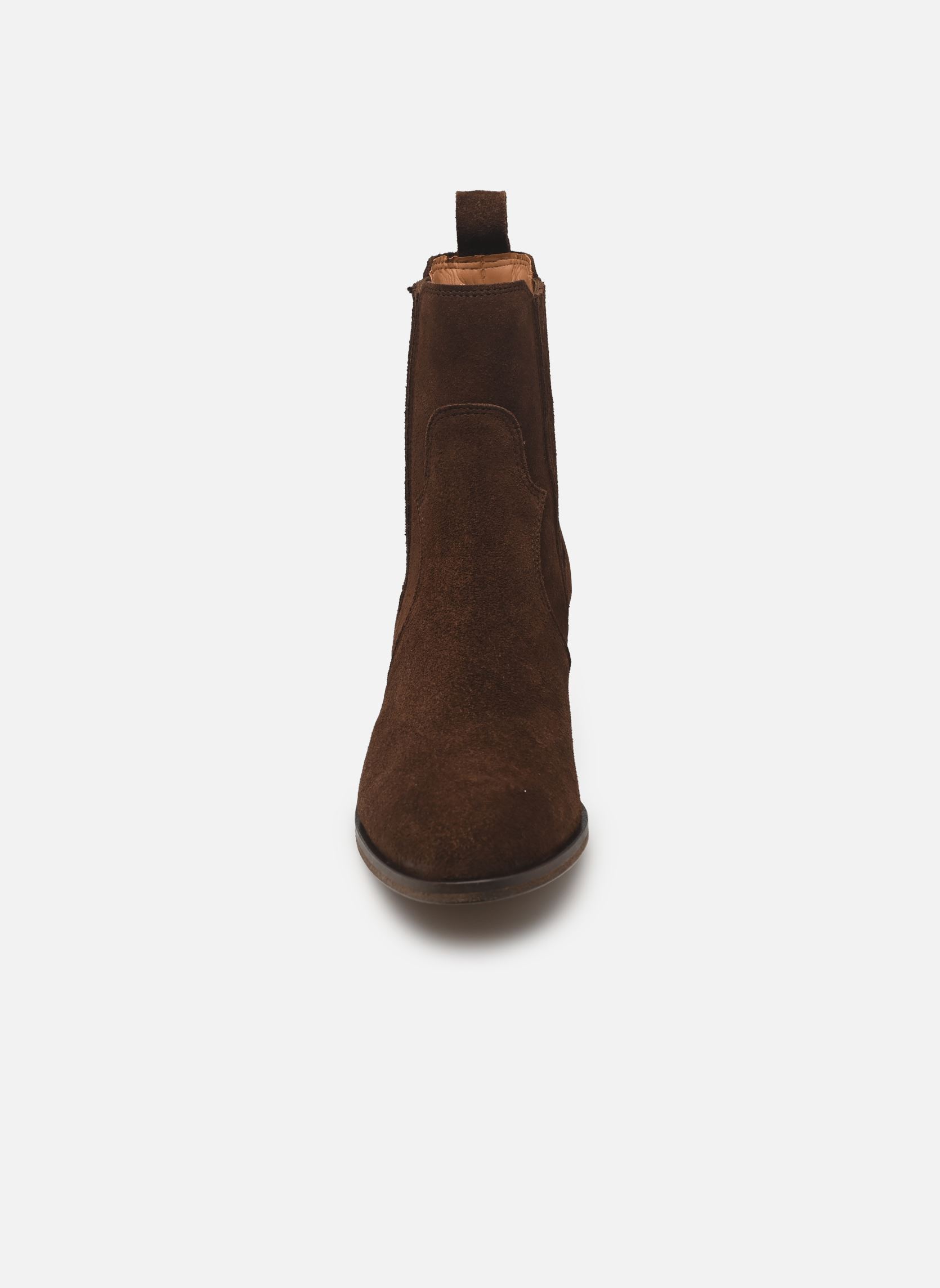 Cowboy boots Sofia Daim dames bruin Anthology Paris Cowboy boots Sofia Daim dames bruin BRUN 429
