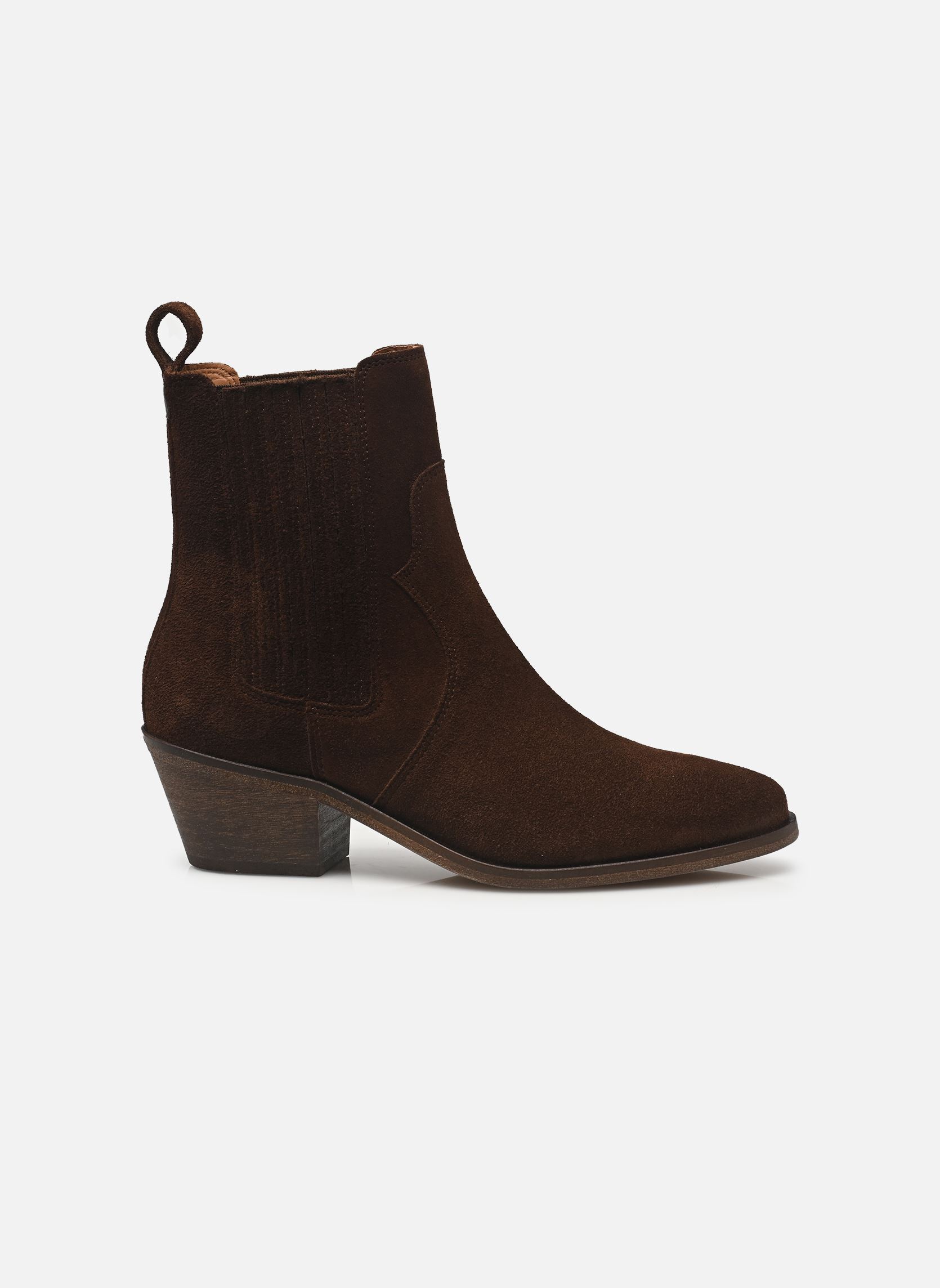 Cowboy boots Sofia Daim dames bruin Anthology Paris Cowboy boots Sofia Daim dames bruin BRUN 429