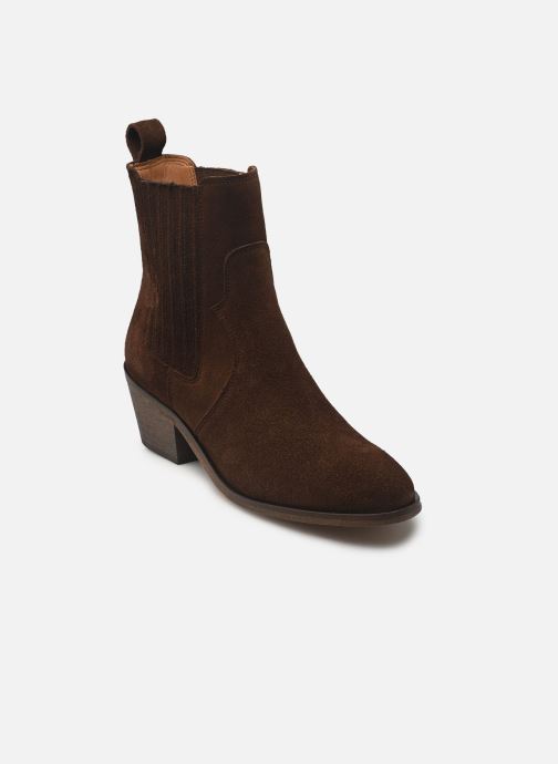 Anthology Paris Cowboy boots Sofia Daim dames bruin