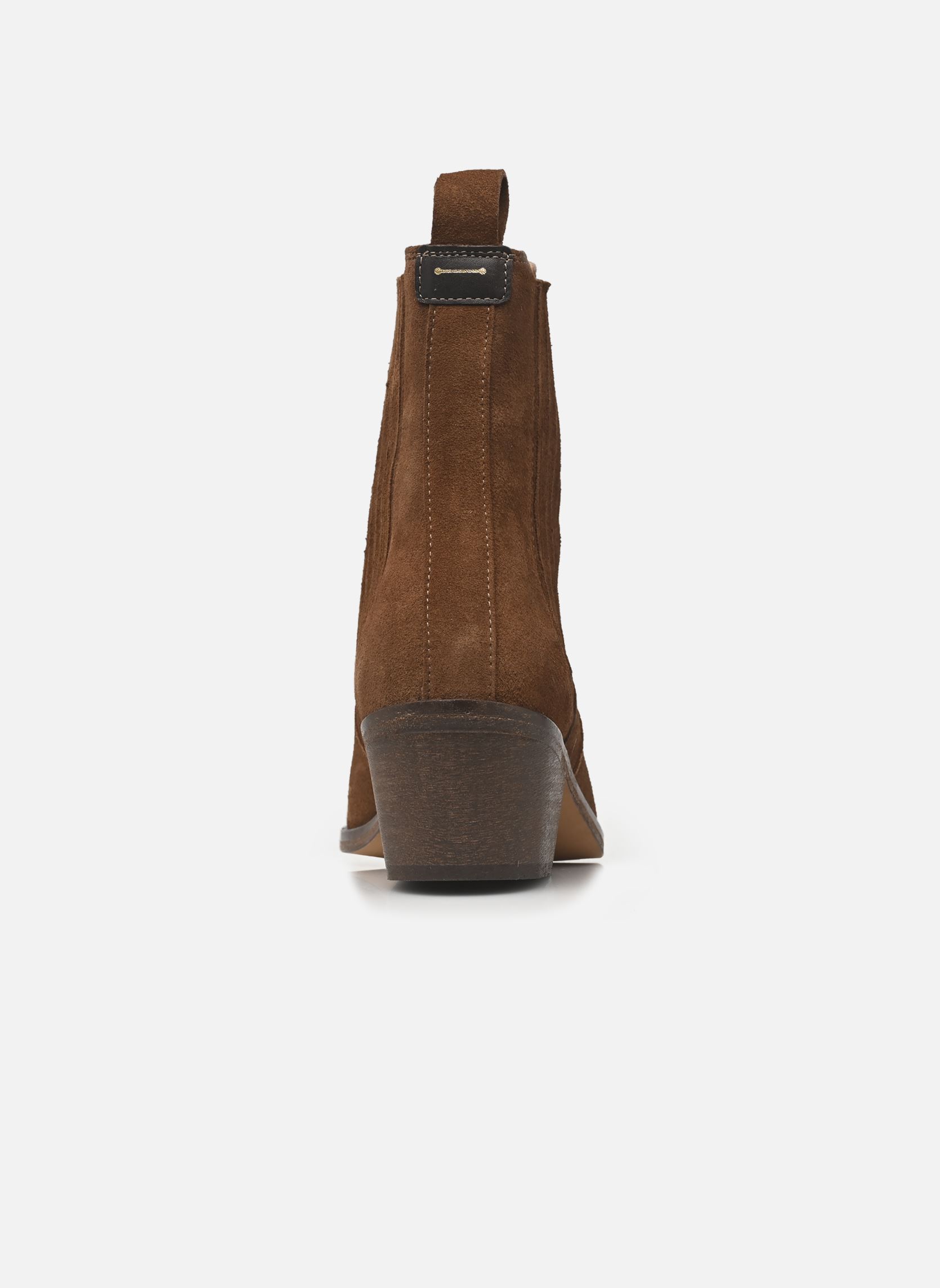 Cowboy boots Sofia Daim dames bruin Anthology Paris Cowboy boots Sofia Daim dames bruin TABAC 409