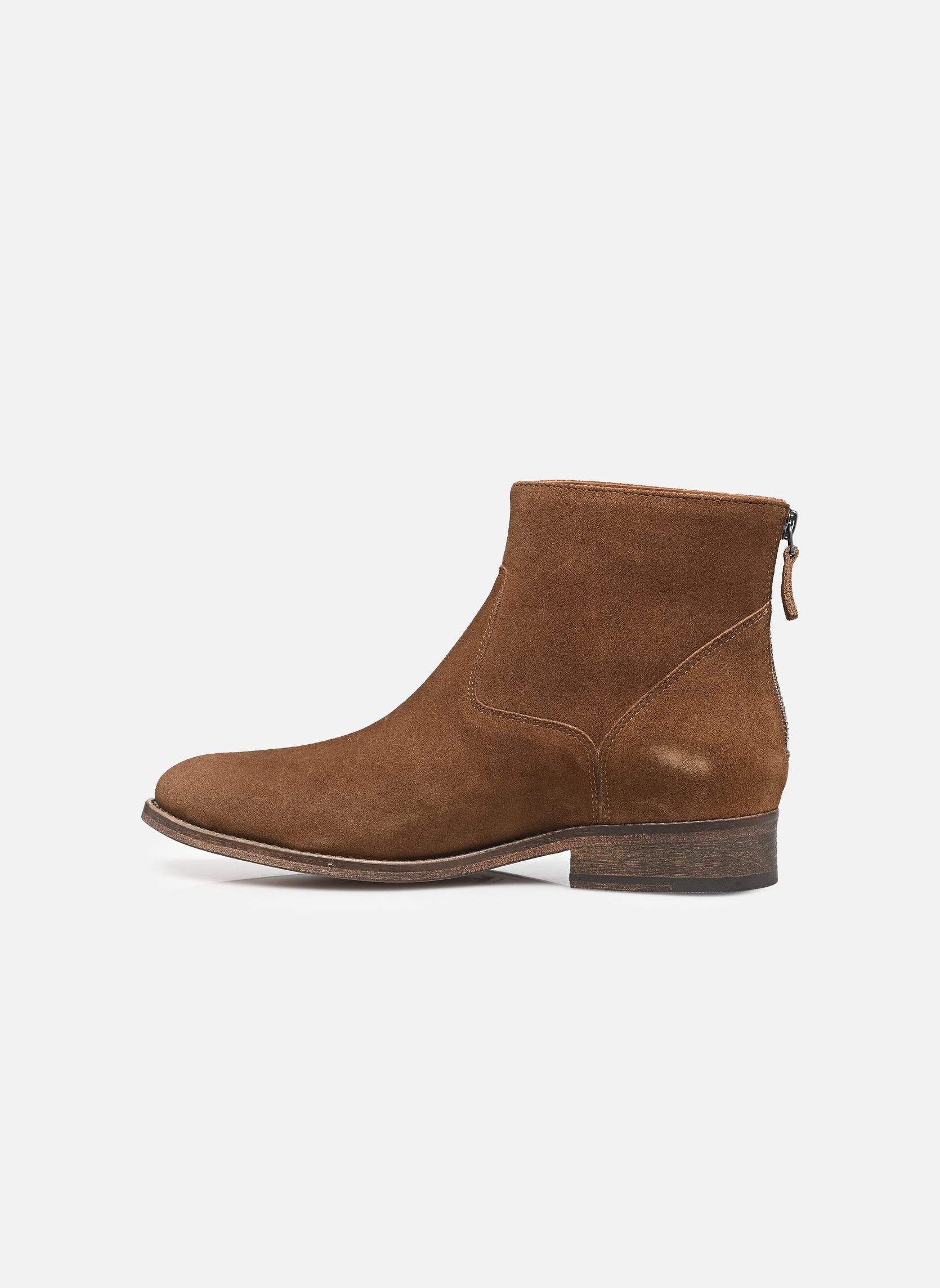 Bottines et boots 6800 Daim femme marron Anthology Paris Bottines et boots 6800 Daim femme marron TABAC 409