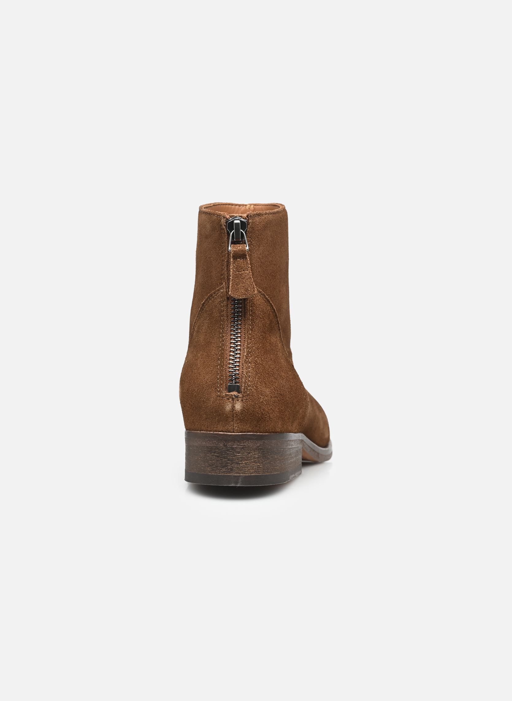 Bottines et boots 6800 Daim femme marron Anthology Paris Bottines et boots 6800 Daim femme marron TABAC 409
