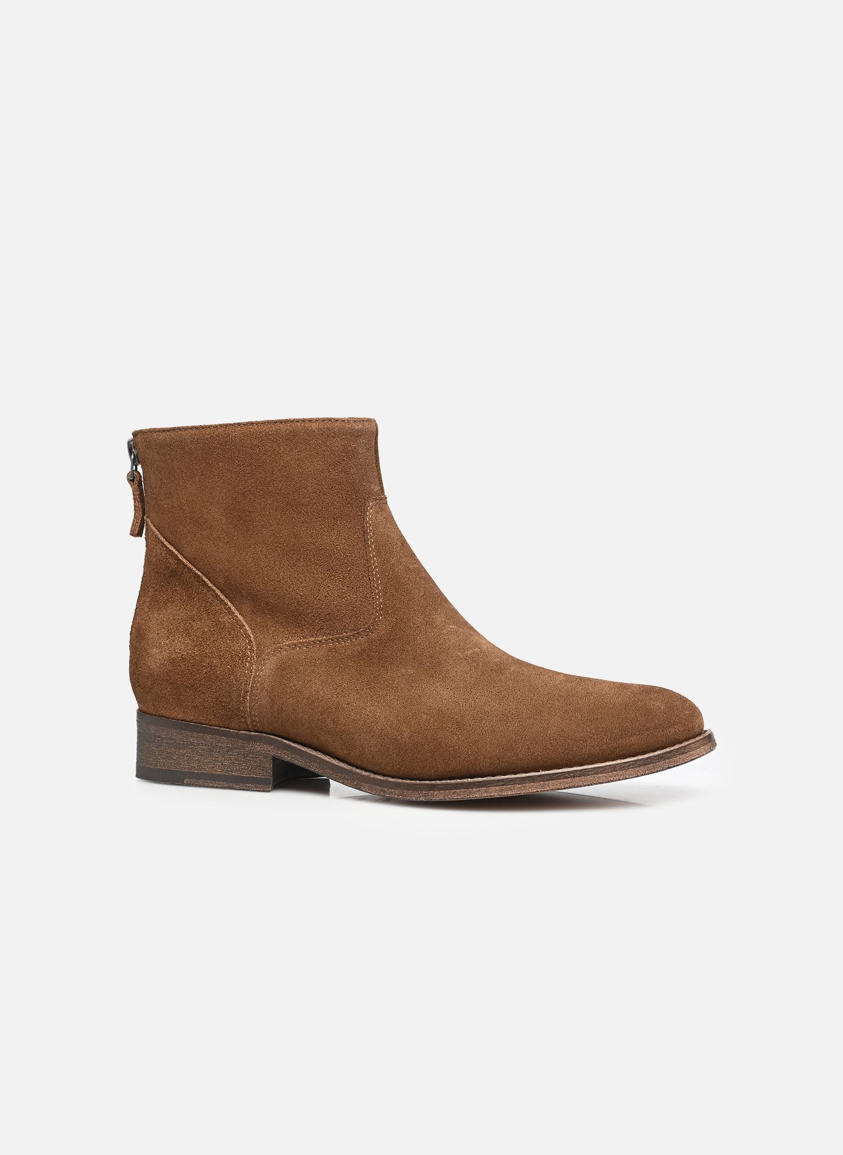 Bottines et boots 6800 Daim femme marron Anthology Paris Bottines et boots 6800 Daim femme marron TABAC 409
