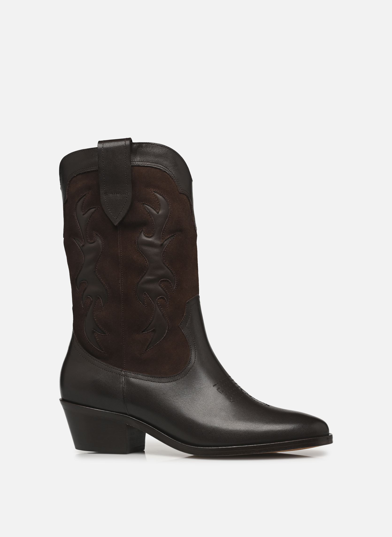 Bottines santiags Wanda Alfa femme noir Anthology Paris Bottines santiags Wanda Alfa femme noir CASTANO/COFFEE