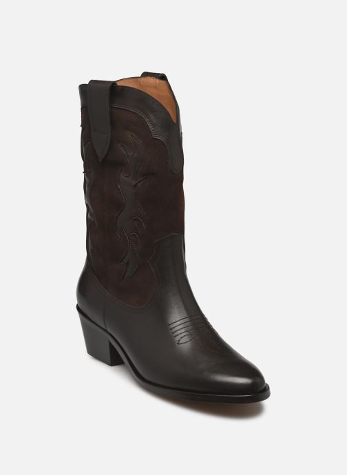 Anthology Paris Bottines santiags Santiags Wanda Alfa femme noir