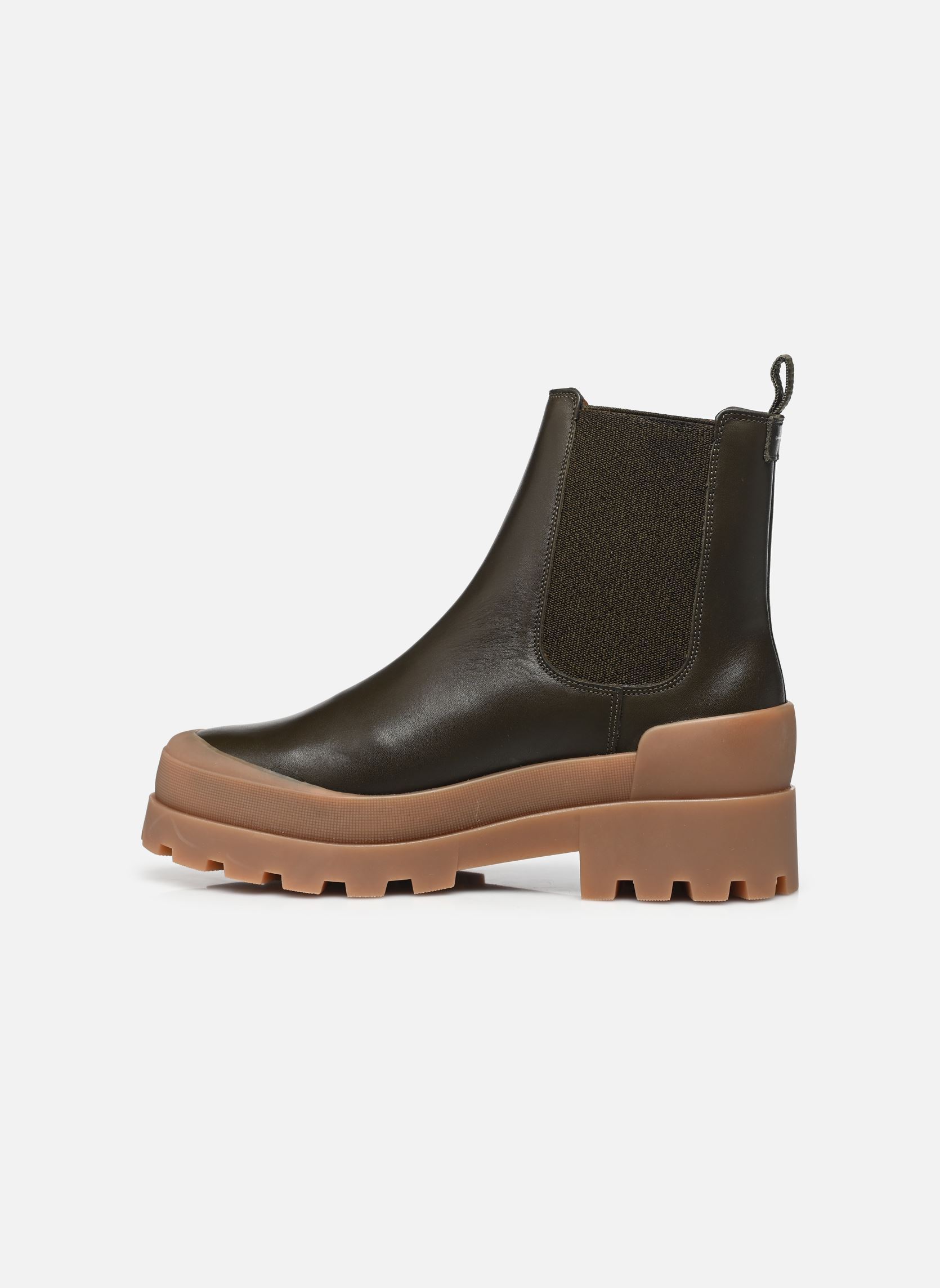 Bottines et boots Livia Alfa femme vert Anthology Paris Bottines et boots Livia Alfa femme vert VERDE
