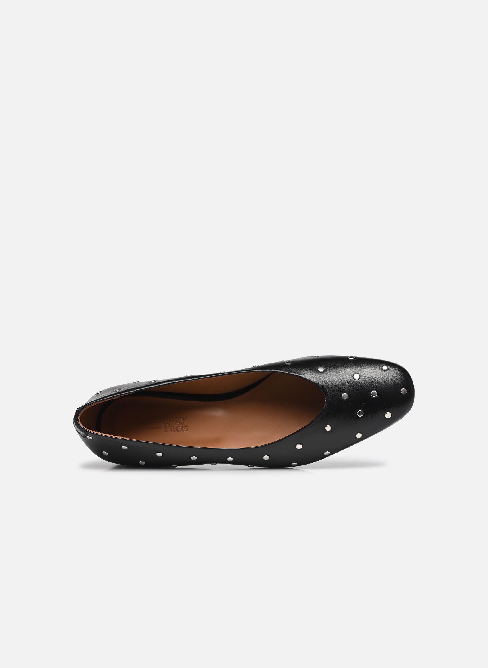 Ballerines classiques Marjorie Chiffon femme noir Anthology Paris Ballerines classiques Marjorie Chiffon femme noir NOIR