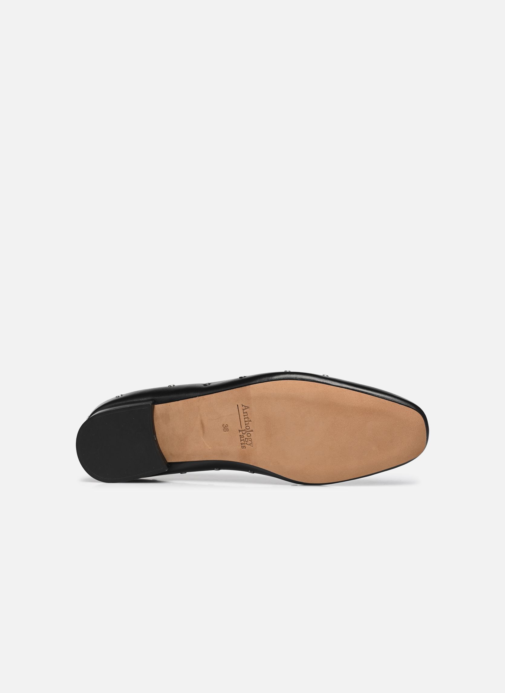 Ballerines classiques Marjorie Chiffon femme noir Anthology Paris Ballerines classiques Marjorie Chiffon femme noir NOIR