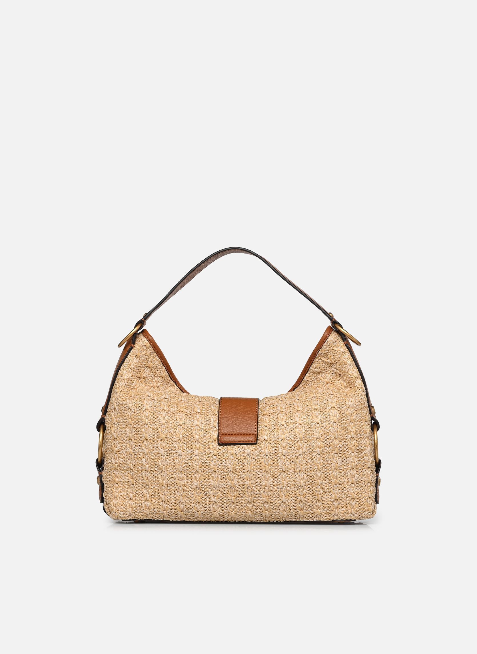 Umhängetaschen Camden Shoulder Bag damen braun Guess Umhängetaschen Camden Shoulder Bag damen braun NATURAL/COGNAC