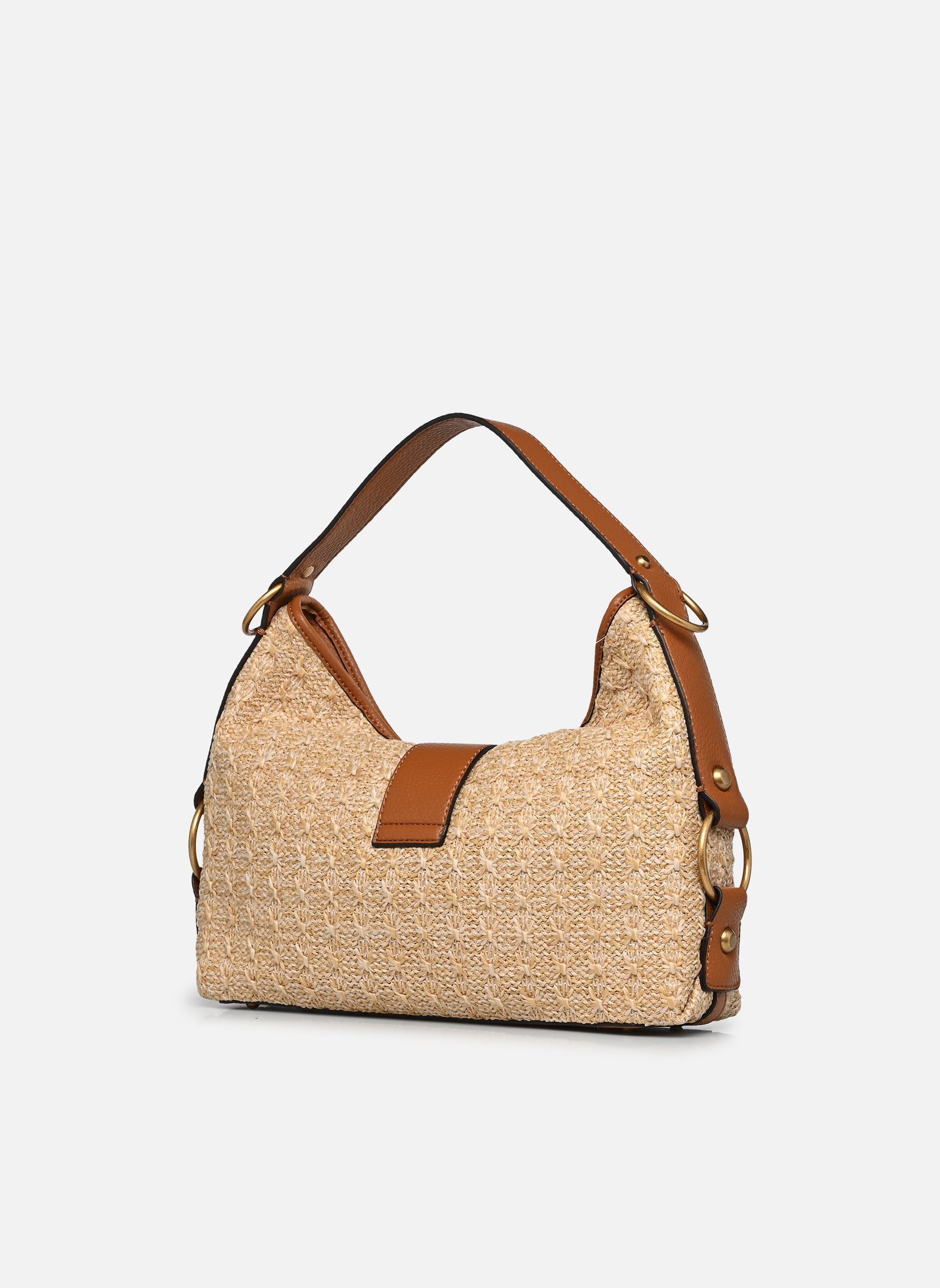 Umhängetaschen Camden Shoulder Bag damen braun Guess Umhängetaschen Camden Shoulder Bag damen braun NATURAL/COGNAC