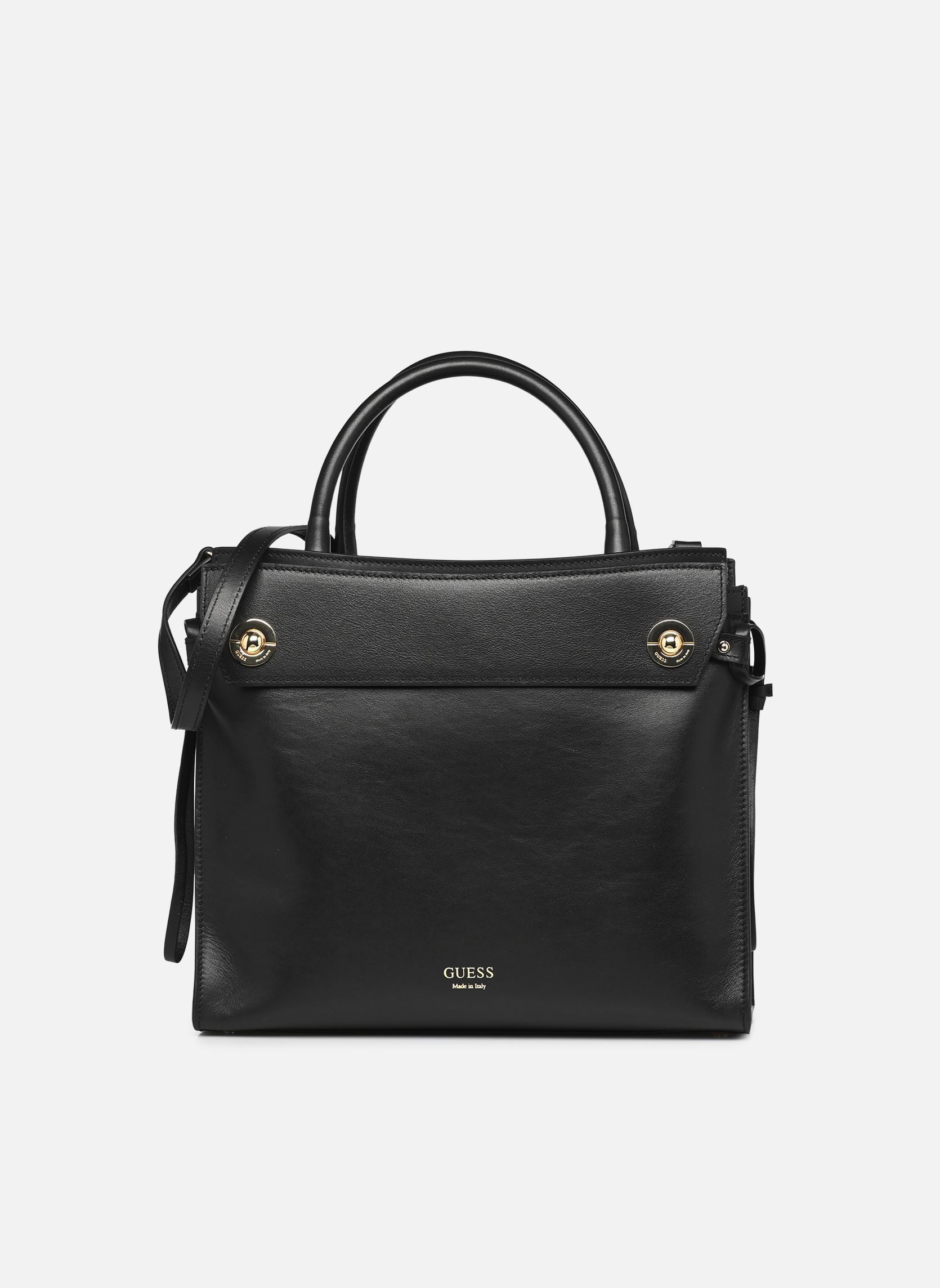 Handtassen Bianca Medium Soft Satchel dames zwart Guess Handtassen Bianca Medium Soft Satchel dames zwart BLACK