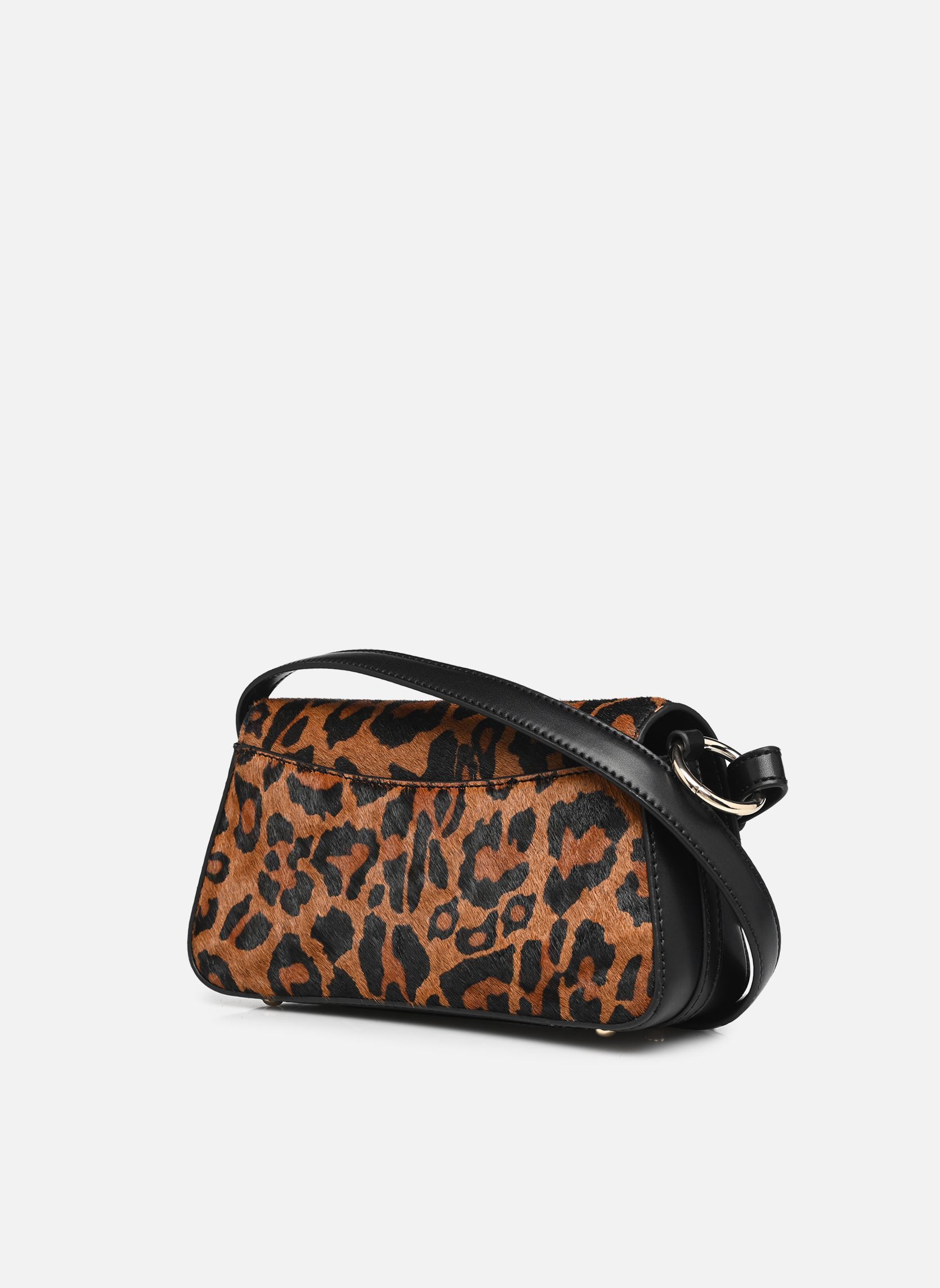 Schoudertassen Domitilla Flap Shoulder Bag dames bruin Guess Schoudertassen Domitilla Flap Shoulder Bag dames bruin LEOPARD