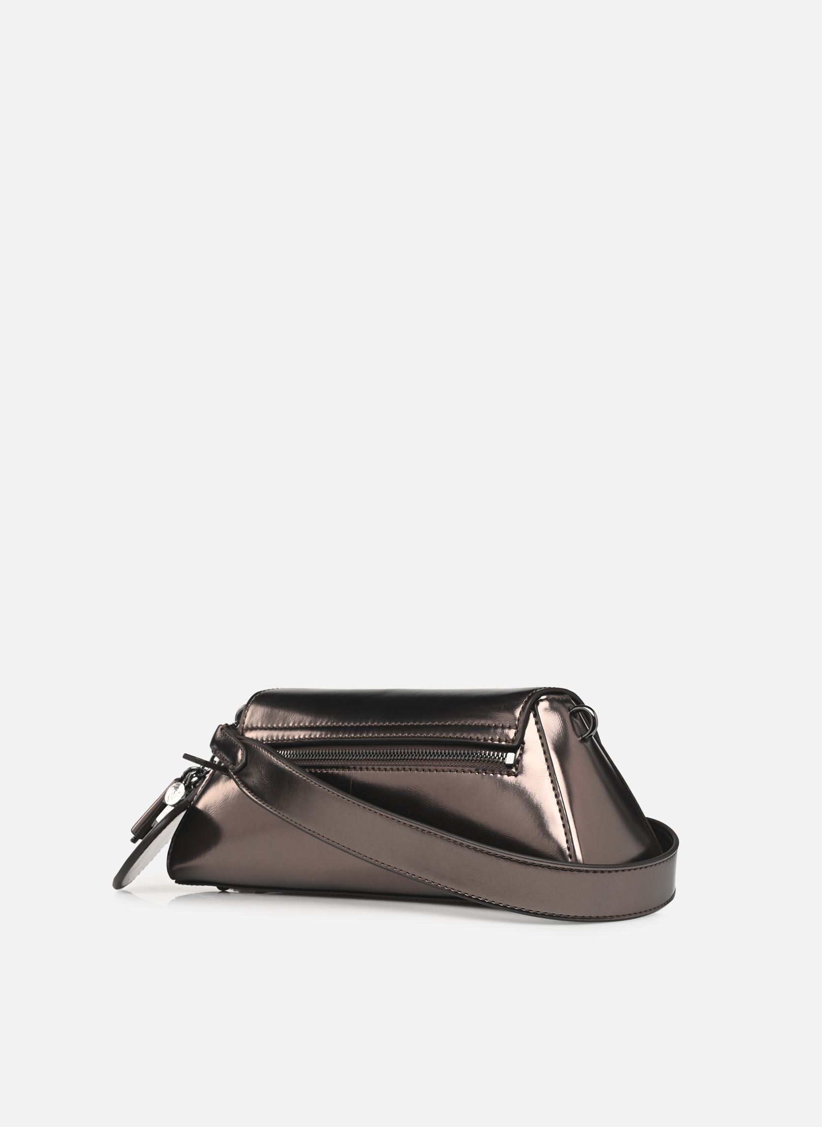 Umhängetaschen Bolena Flap Shoulder Bag damen silber Guess Umhängetaschen Bolena Flap Shoulder Bag damen silber PEWTER