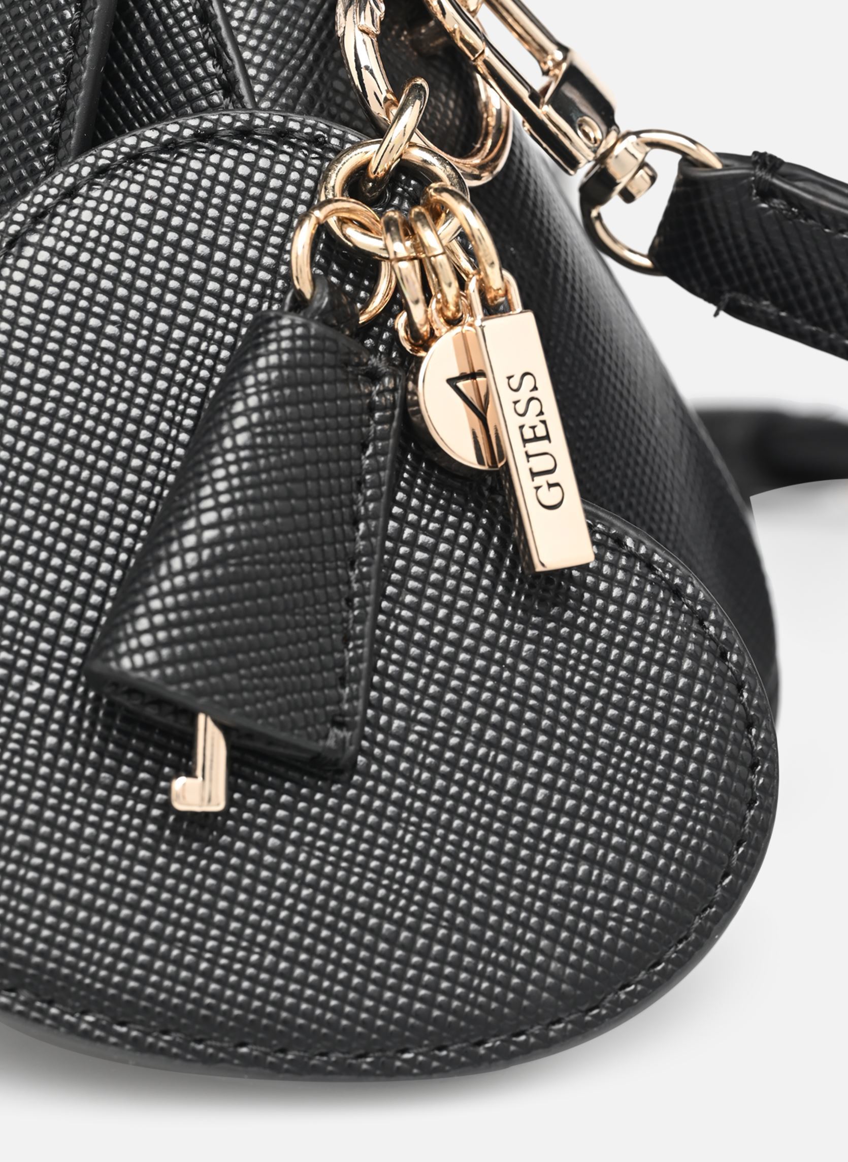 Schoudertassen Bolena Flap Shoulder Bag dames zwart Guess Schoudertassen Bolena Flap Shoulder Bag dames zwart BLACK