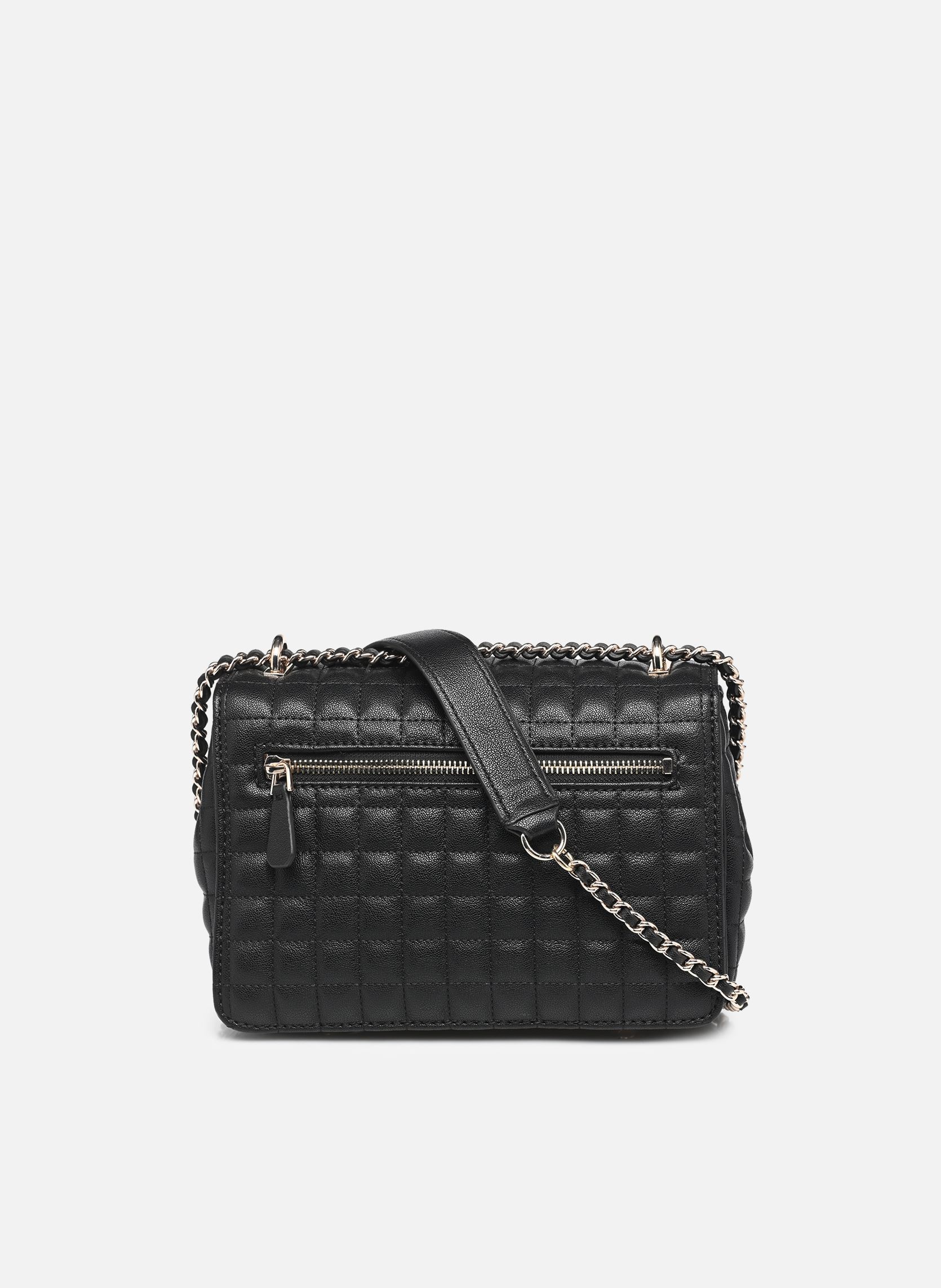 Schoudertassen Nadira Convertible Xbody Flap dames zwart Guess Schoudertassen Nadira Convertible Xbody Flap dames zwart BLACK
