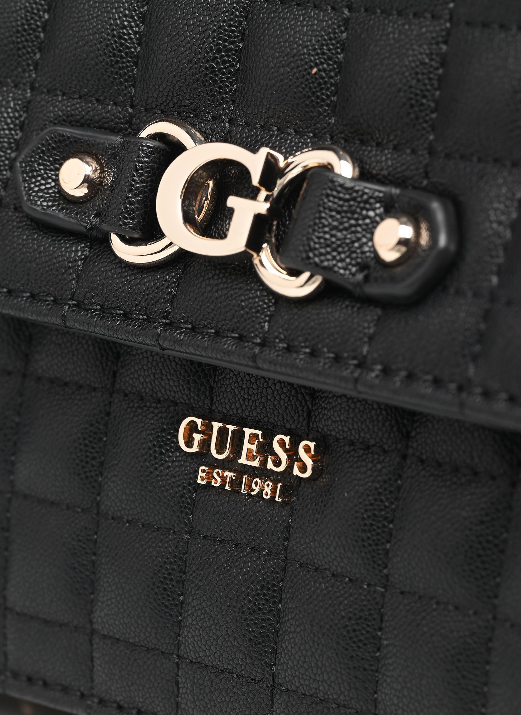 Schoudertassen Nadira Convertible Xbody Flap dames zwart Guess Schoudertassen Nadira Convertible Xbody Flap dames zwart BLACK