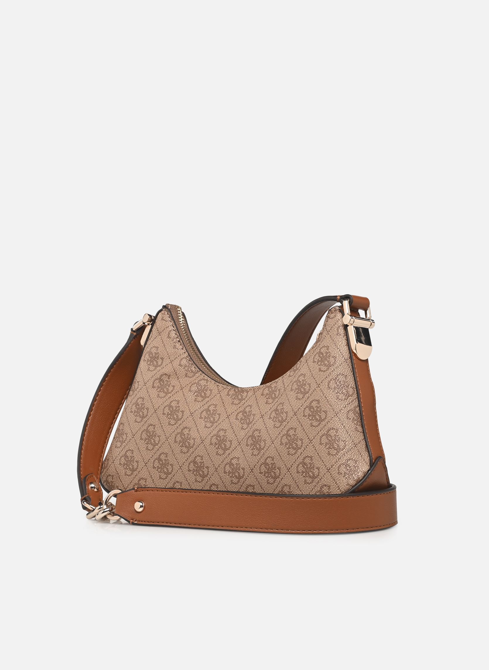 Schoudertassen Dea Crossbody Top Zip dames bruin Guess Schoudertassen Dea Crossbody Top Zip dames bruin LATTE LOGO