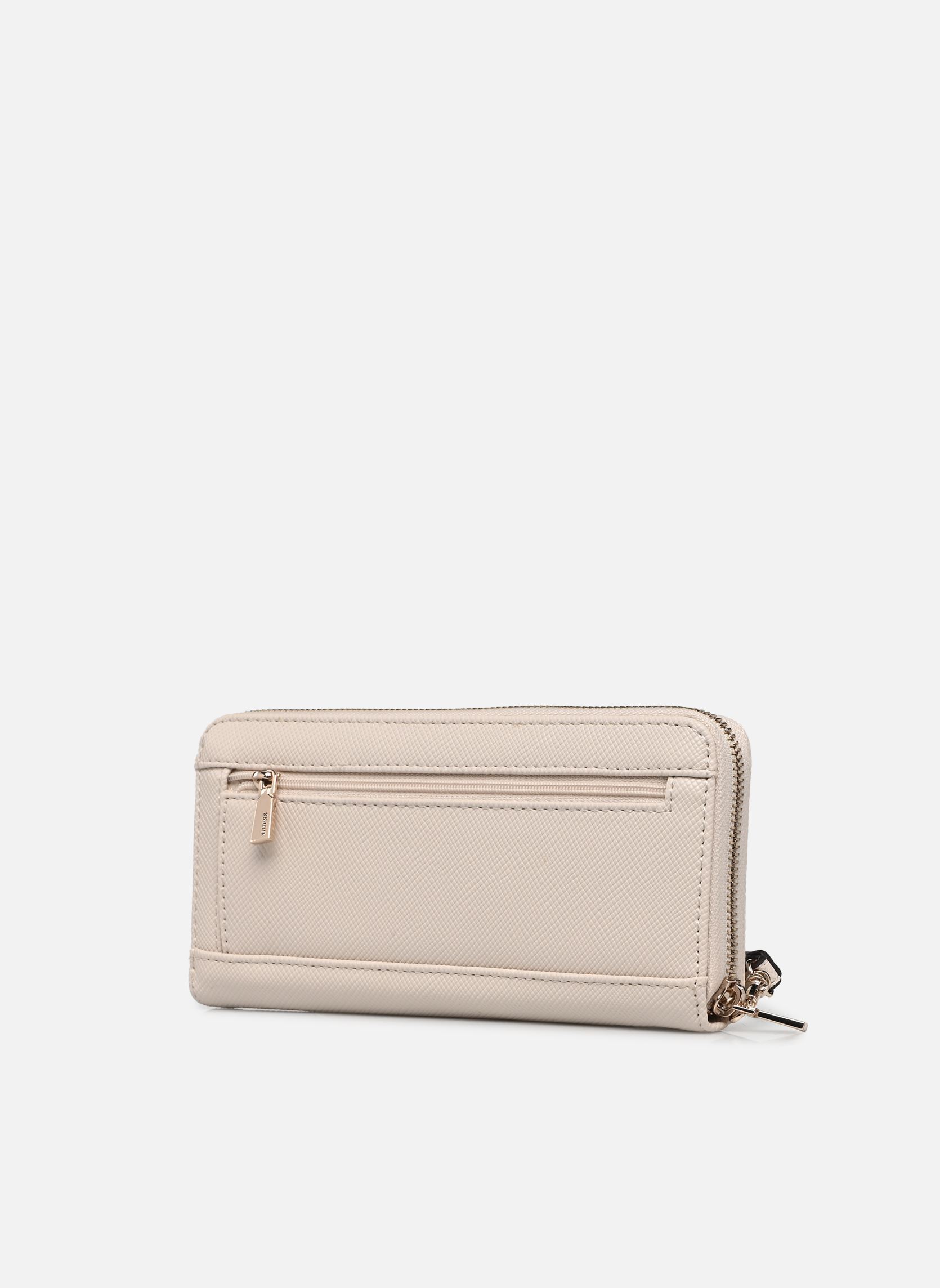 Portemonnees Laurel Ii Slg Large Zip Around dames wit Guess Portemonnees Laurel Ii Slg Large Zip Around dames wit BONE