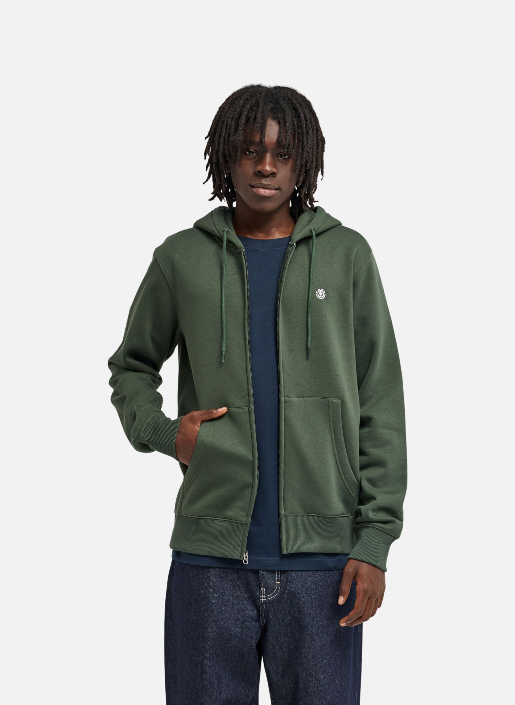 Sweats à capuche Icon Embroidery homme vert Element Sweats à capuche Icon Embroidery homme vert Vert
