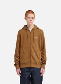 Sweats à capuche Icon Embroidery homme vert