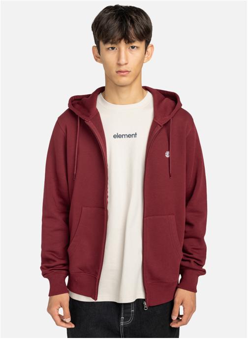 Element Sweats à capuche Icon Embroidery homme rouge