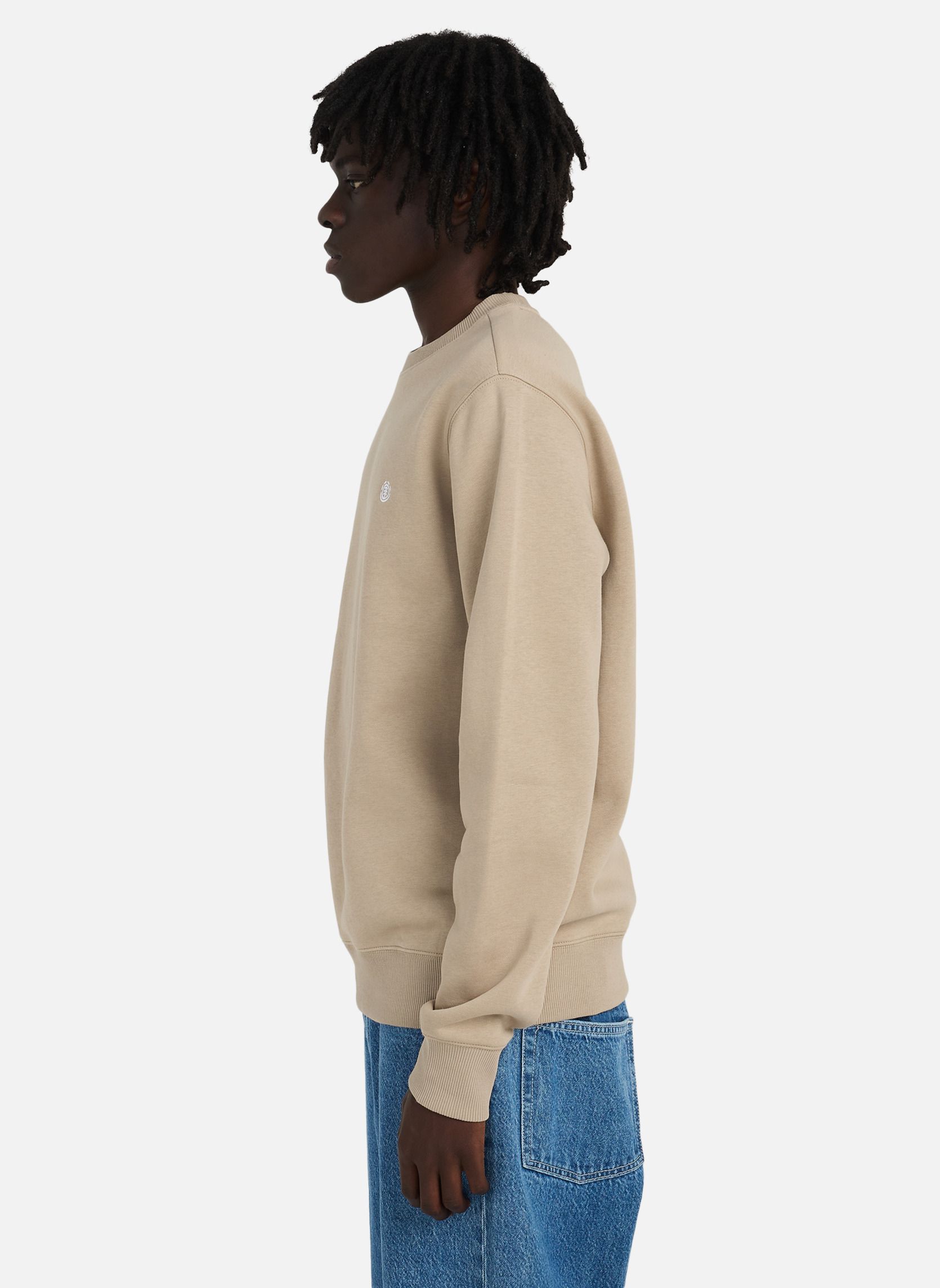 Sweats à capuche Icon Embroidery Cr homme beige Element Sweats à capuche Icon Embroidery Cr homme beige Beige