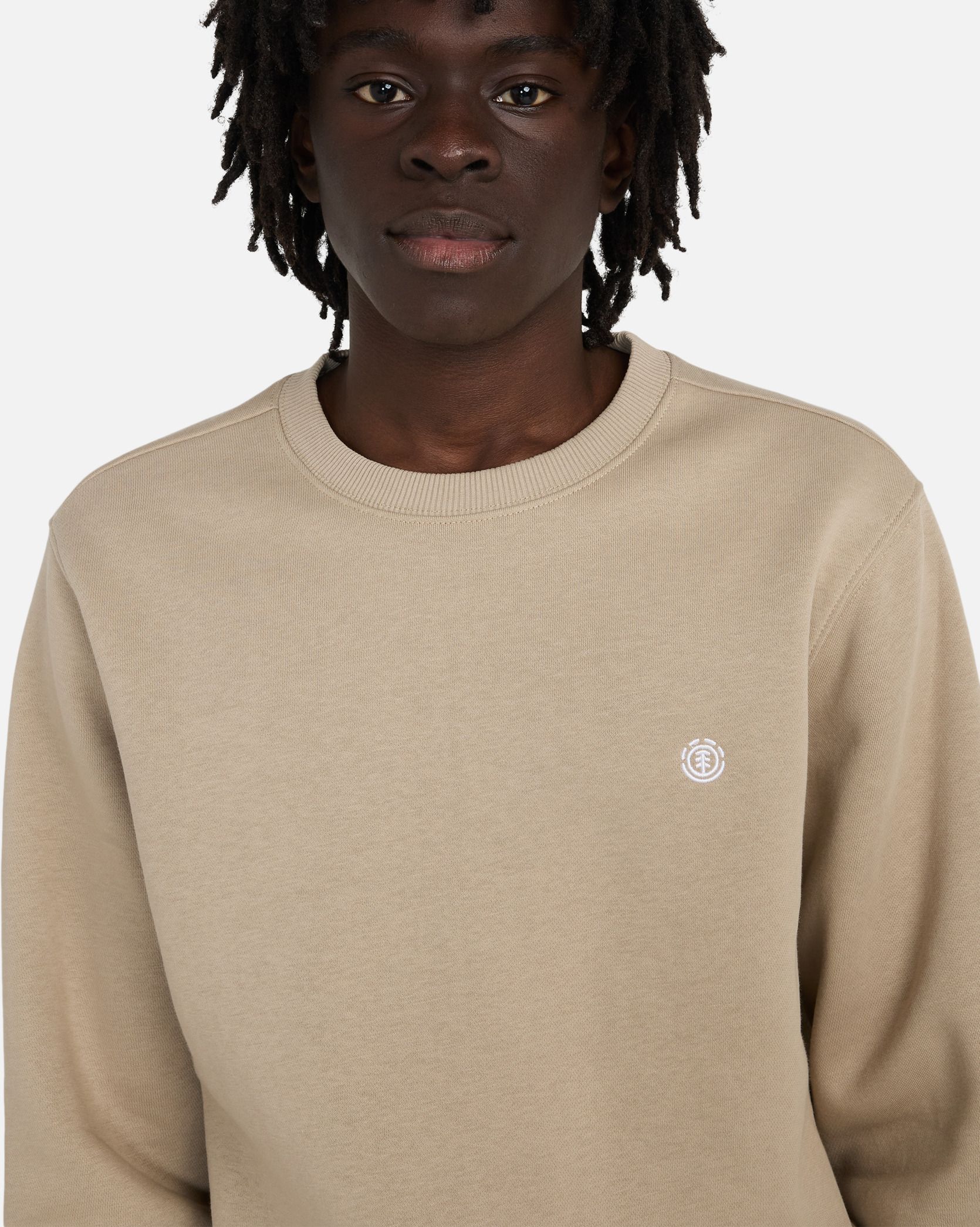 Sweats à capuche Icon Embroidery Cr homme beige Element Sweats à capuche Icon Embroidery Cr homme beige Beige